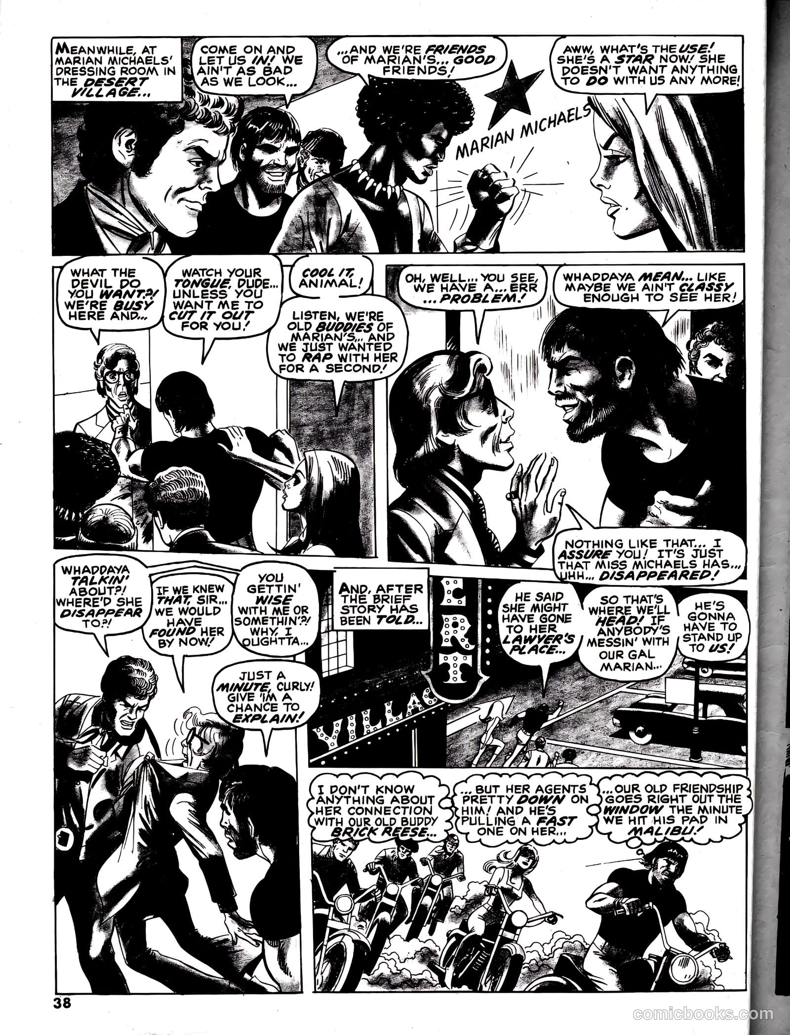 Hell Rider #1 (1971) — page 37 of 63