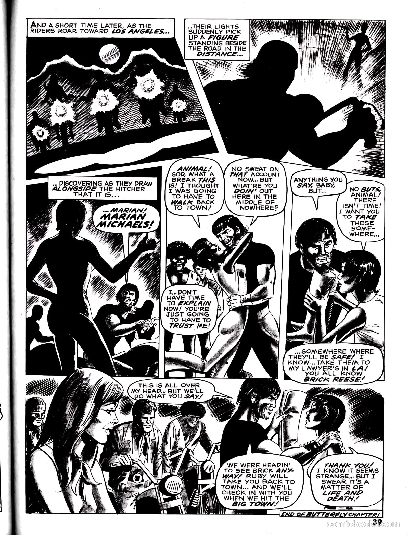 Hell Rider #1 (1971) — page 38 of 63