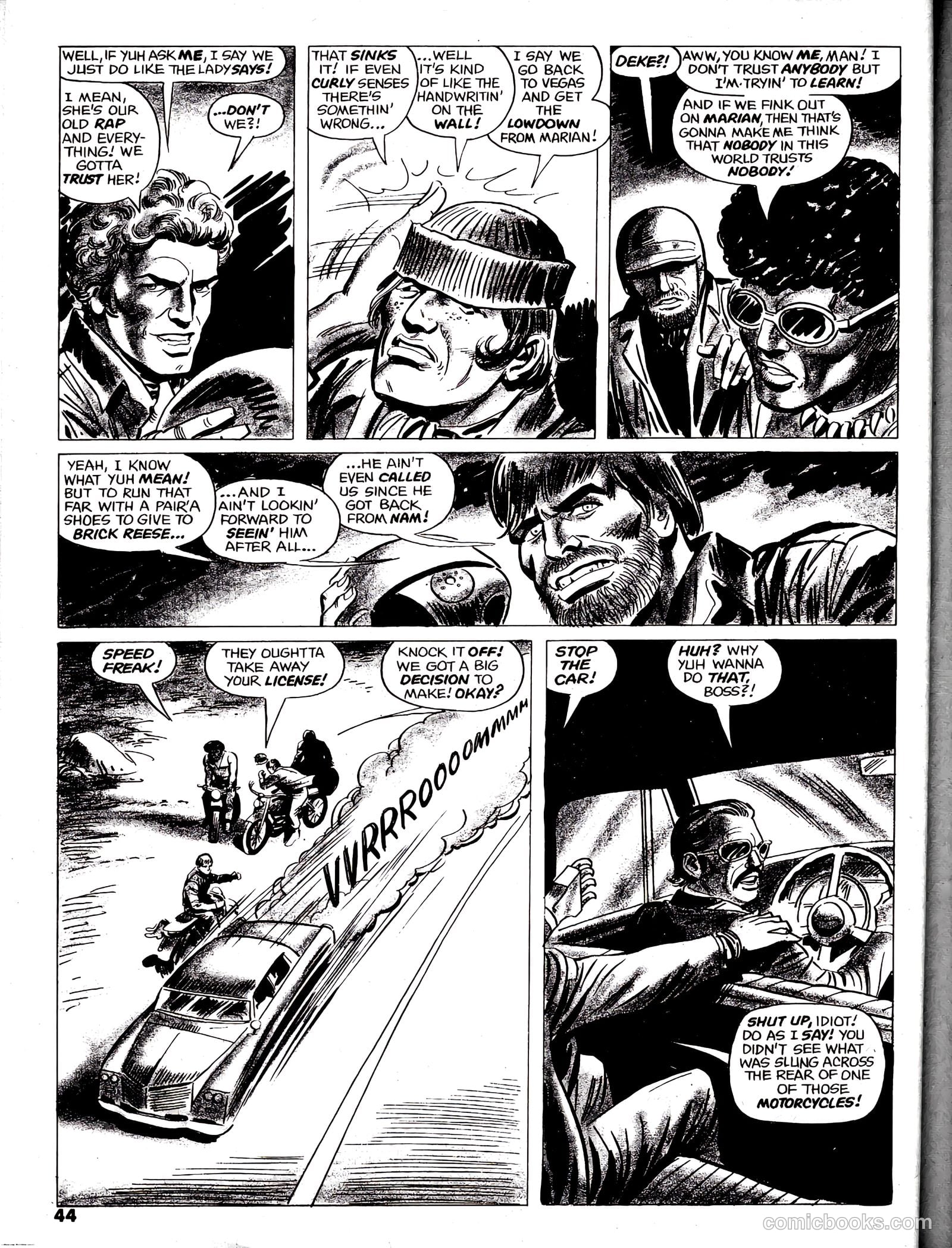 Hell Rider #1 (1971) — page 43 of 63