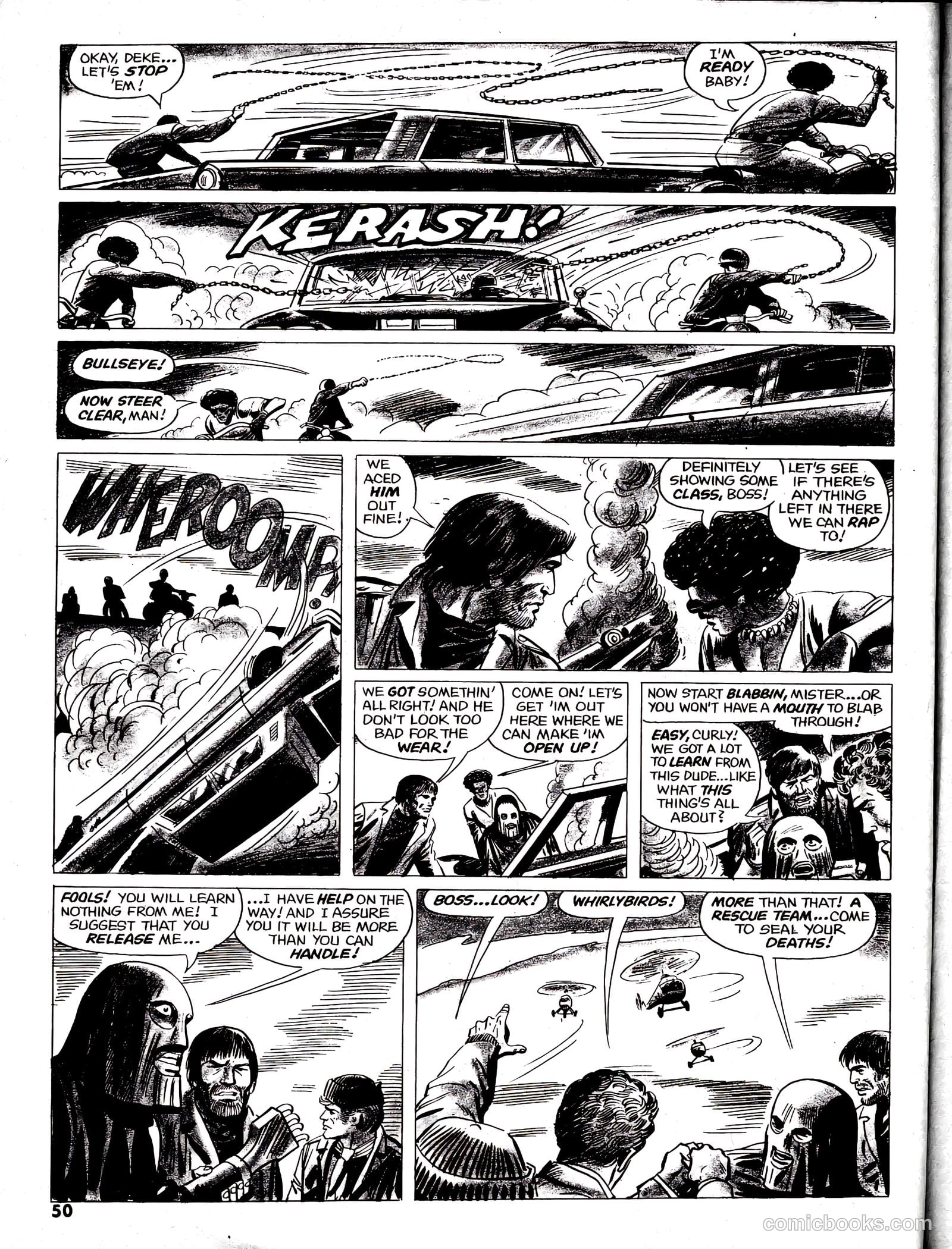 Hell Rider #1 (1971) — page 49 of 63