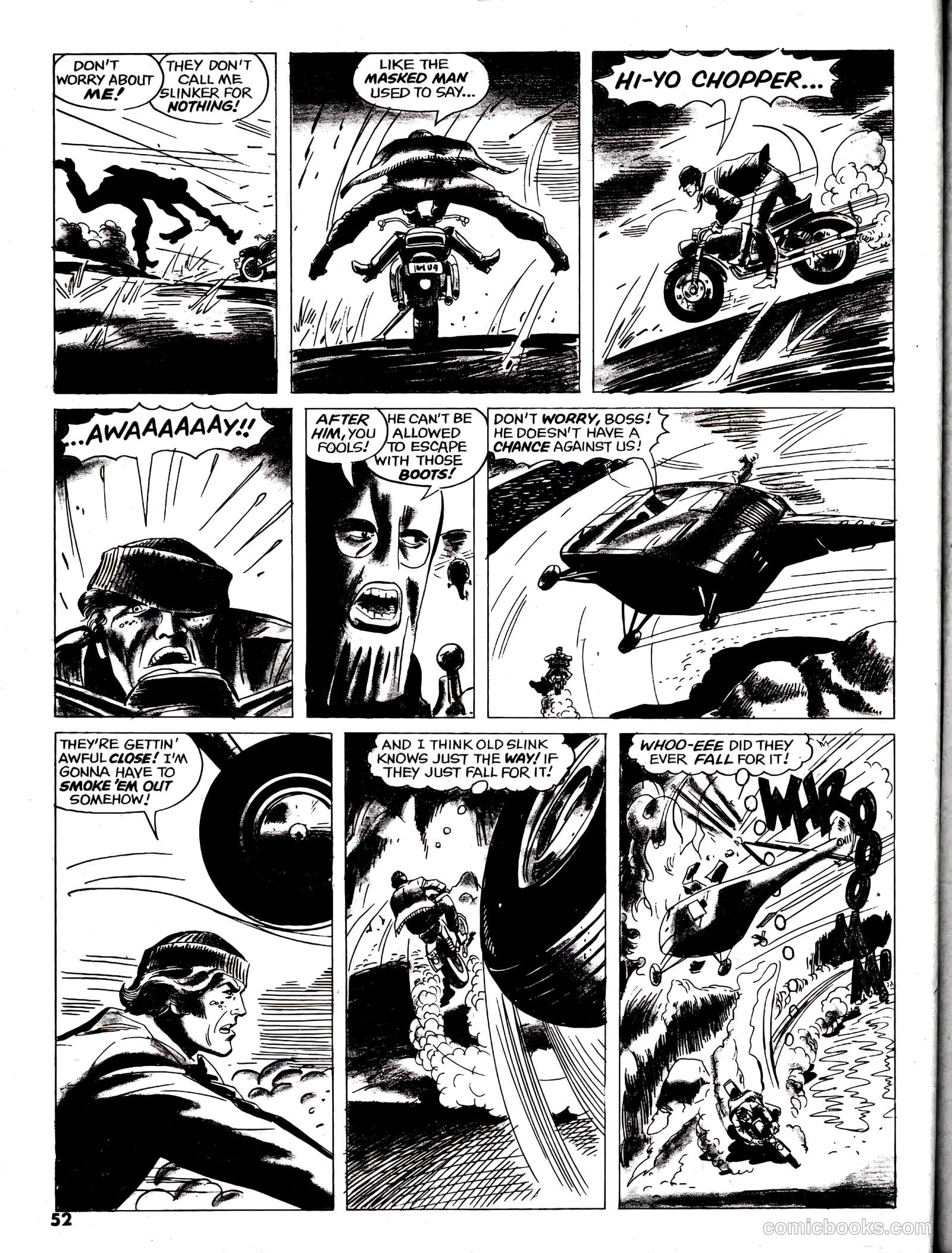 Hell Rider #1 (1971) — page 51 of 63
