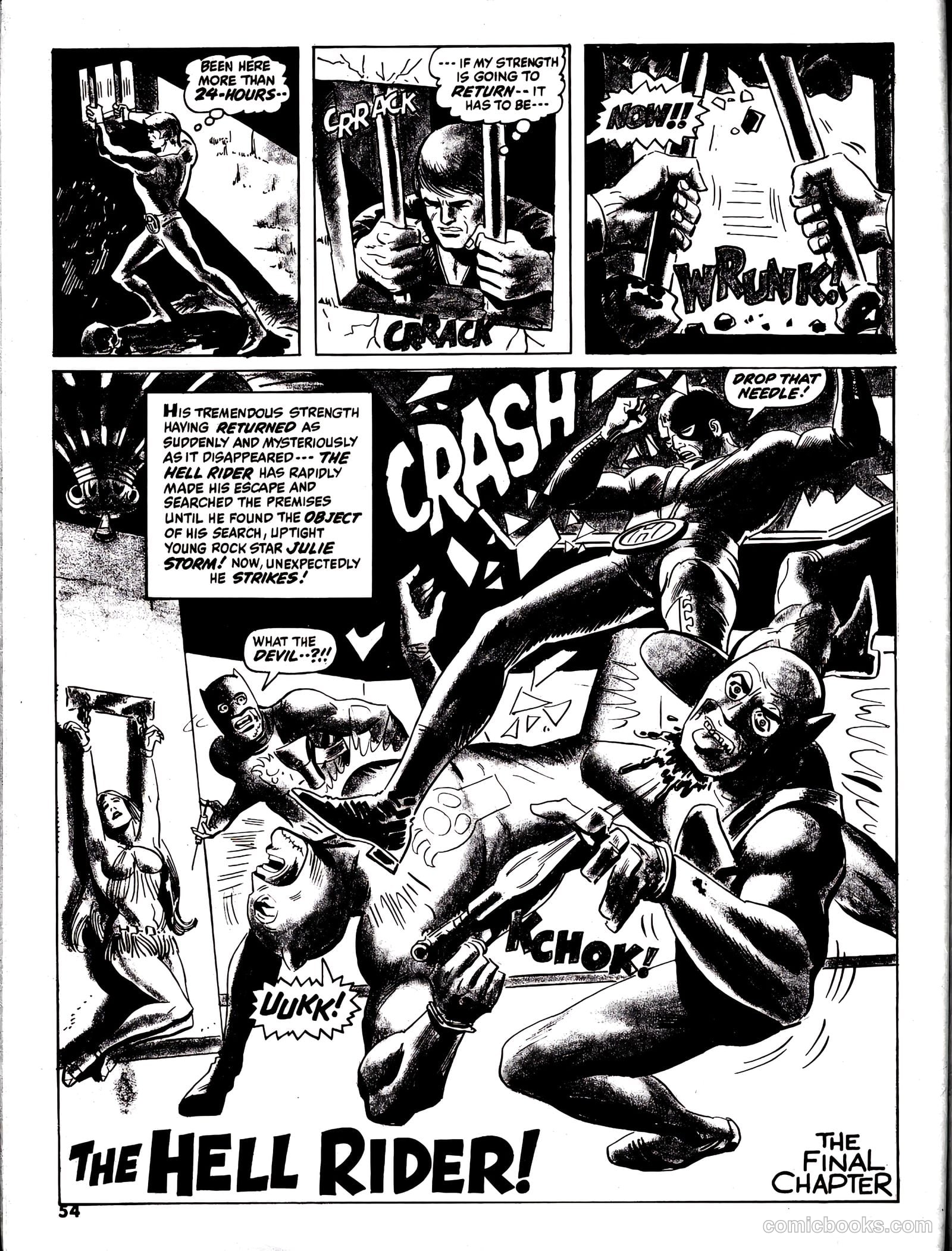 Hell Rider #1 (1971) — page 53 of 63