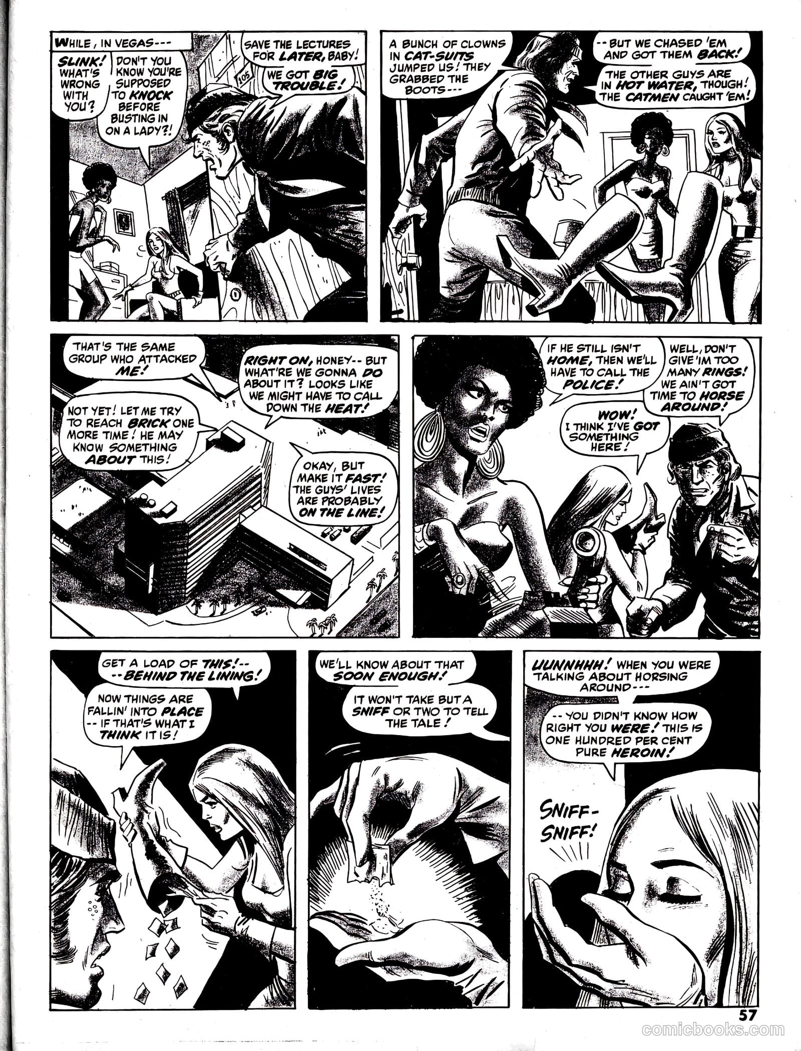 Hell Rider #1 (1971) — page 56 of 63