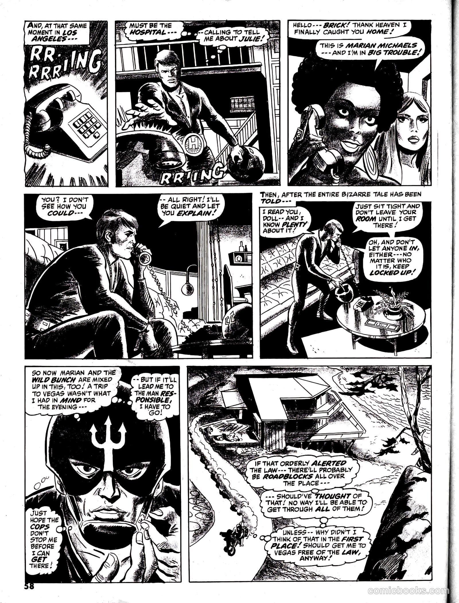 Hell Rider #1 (1971) — page 57 of 63