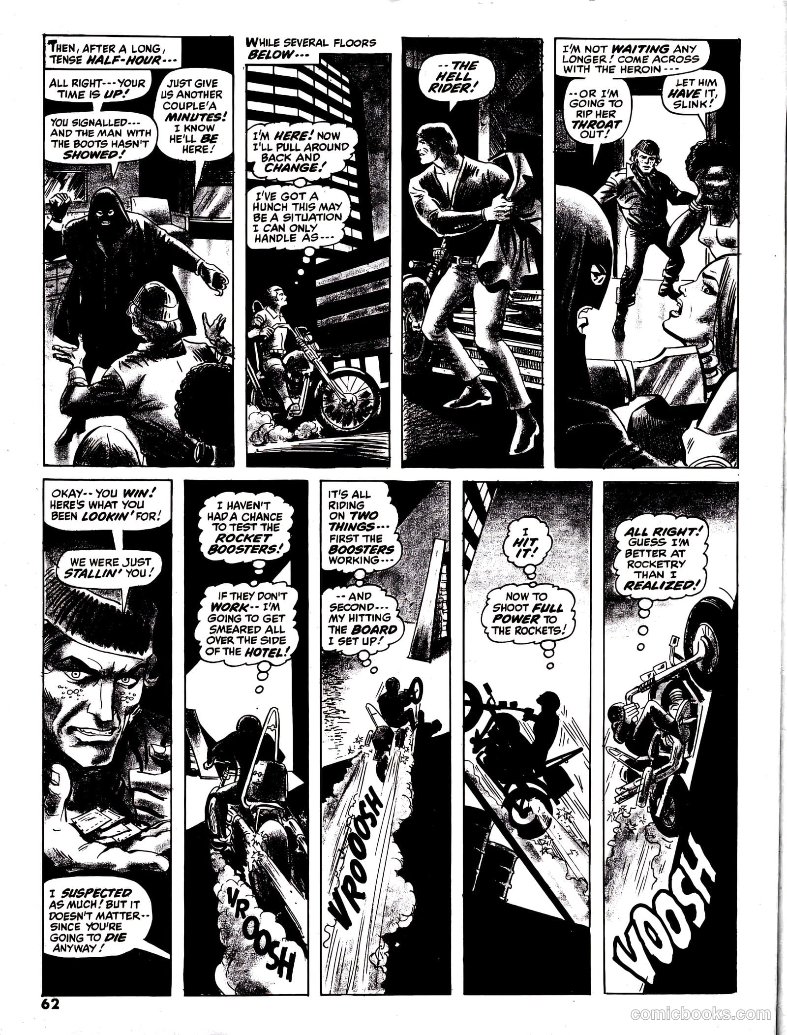Hell Rider #1 (1971) — page 61 of 63