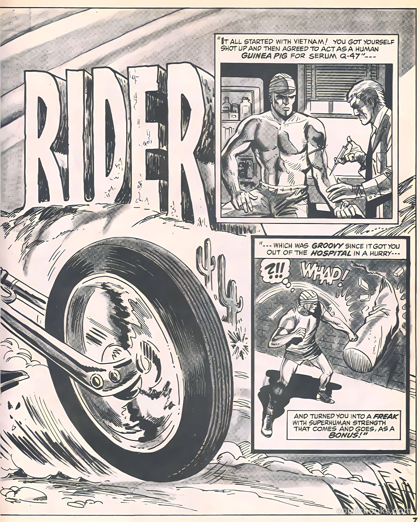 Hell Rider #2 (1971) — page 4 of 60