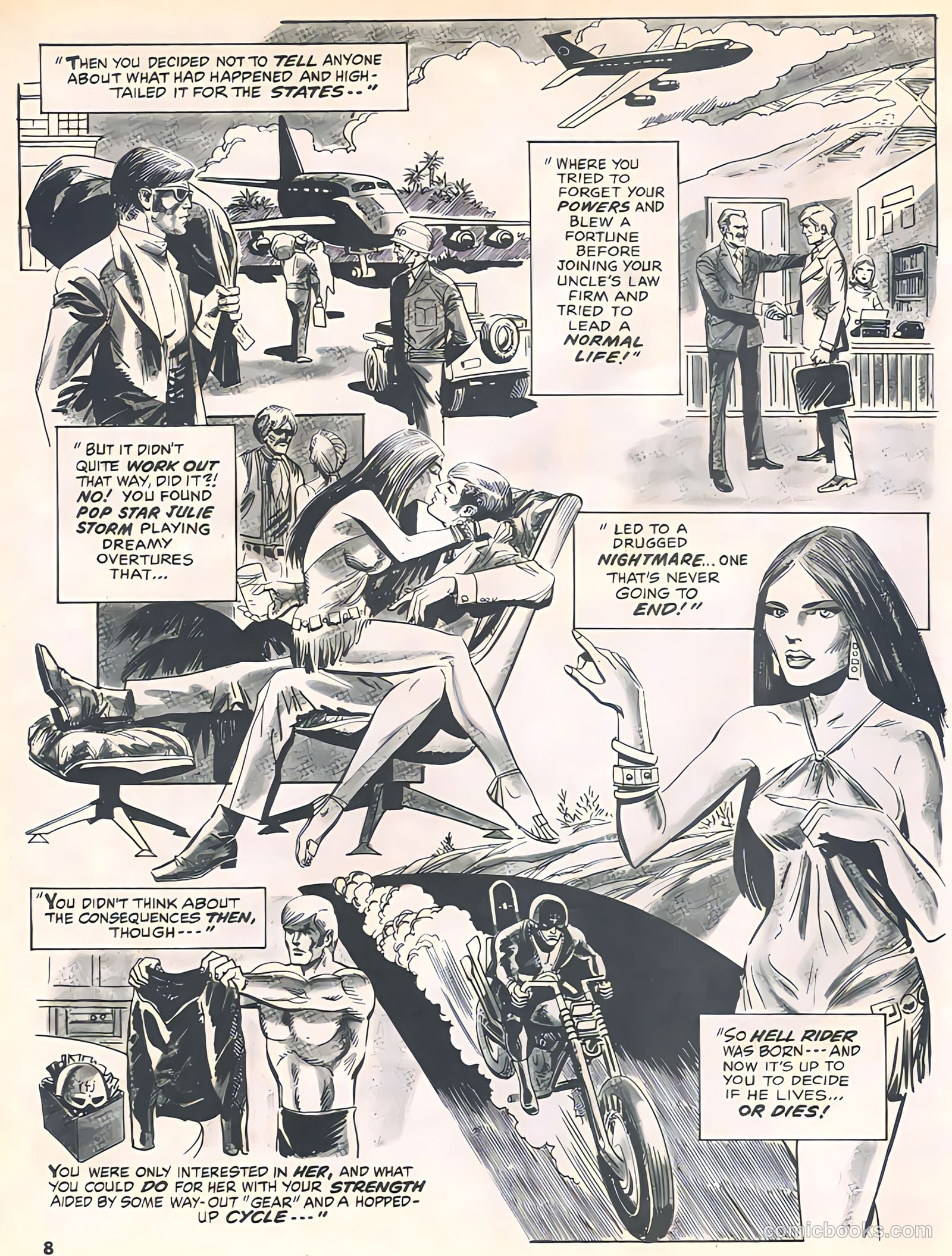 Hell Rider #2 (1971) — page 5 of 60