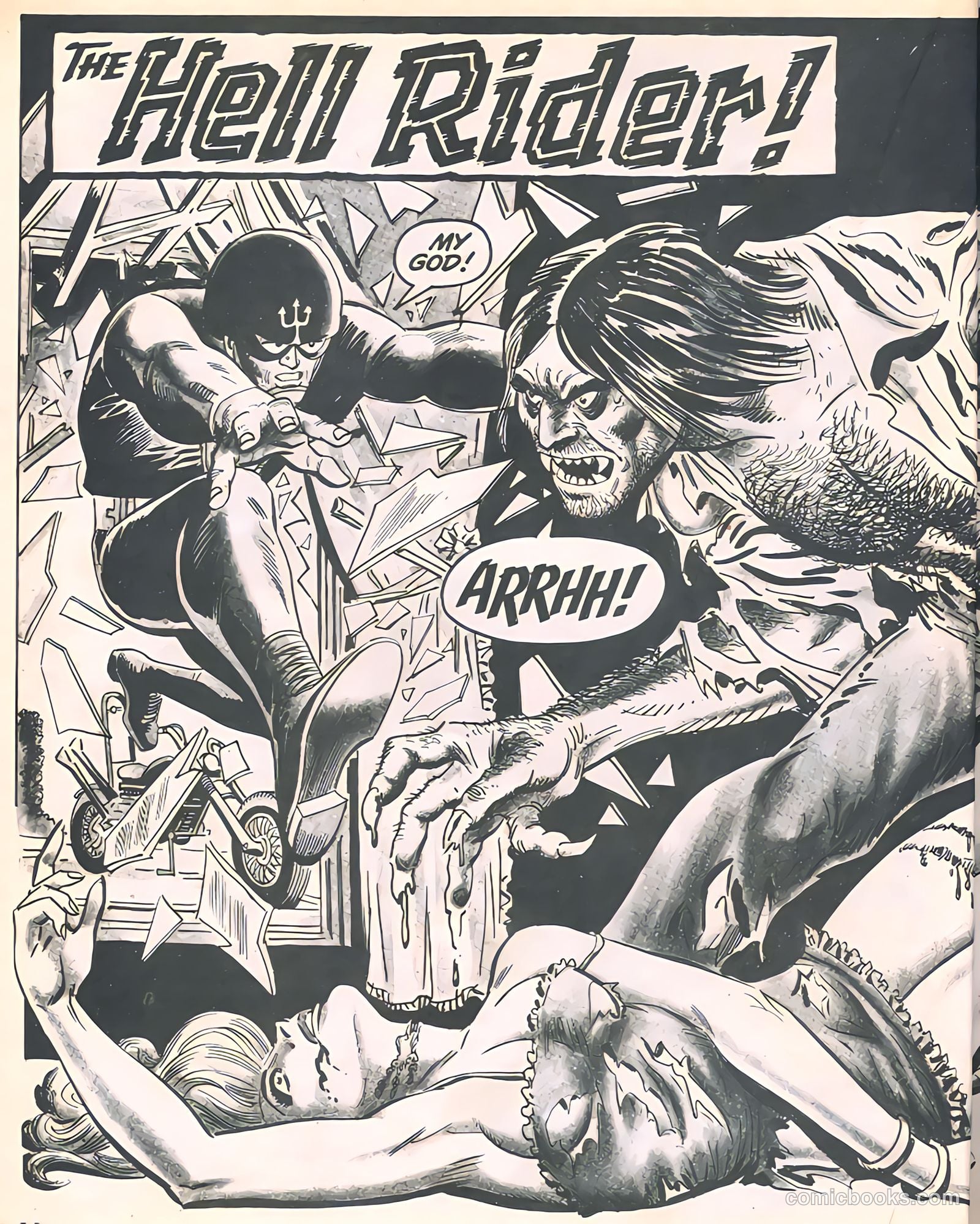 Hell Rider #2 (1971) — page 7 of 60