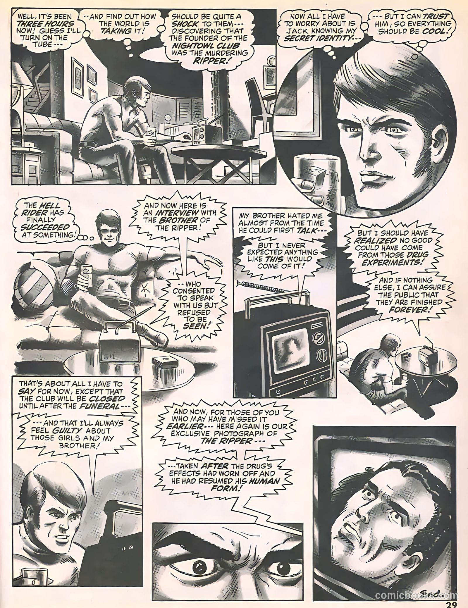 Hell Rider #2 (1971) — page 26 of 60