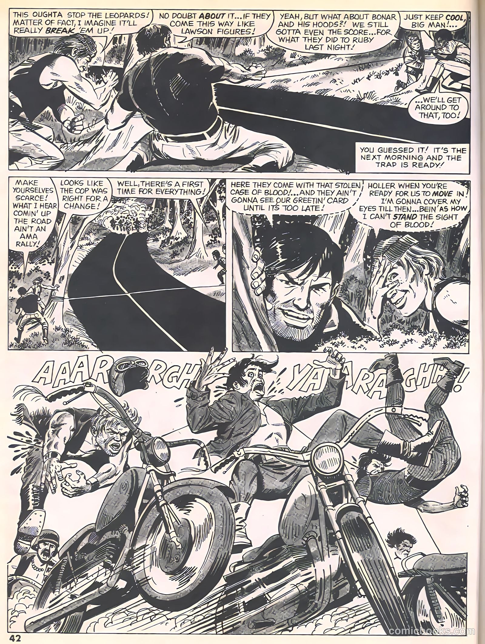 Hell Rider #2 (1971) — page 37 of 60