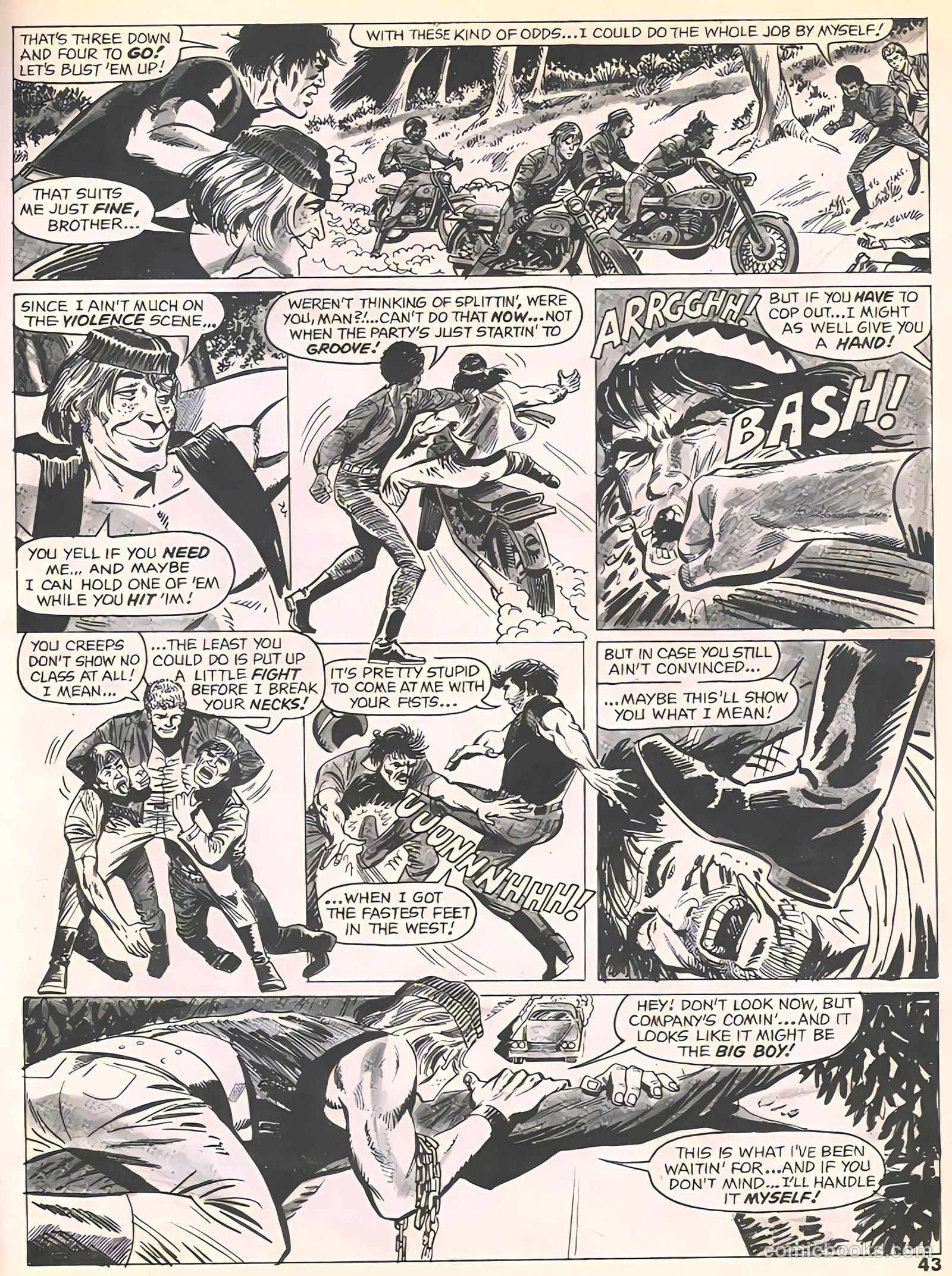 Hell Rider #2 (1971) — page 38 of 60