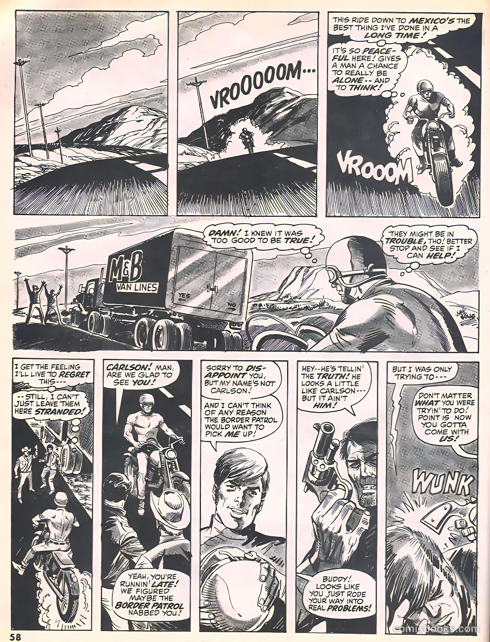 Hell Rider #2 (1971) — page 52 of 60