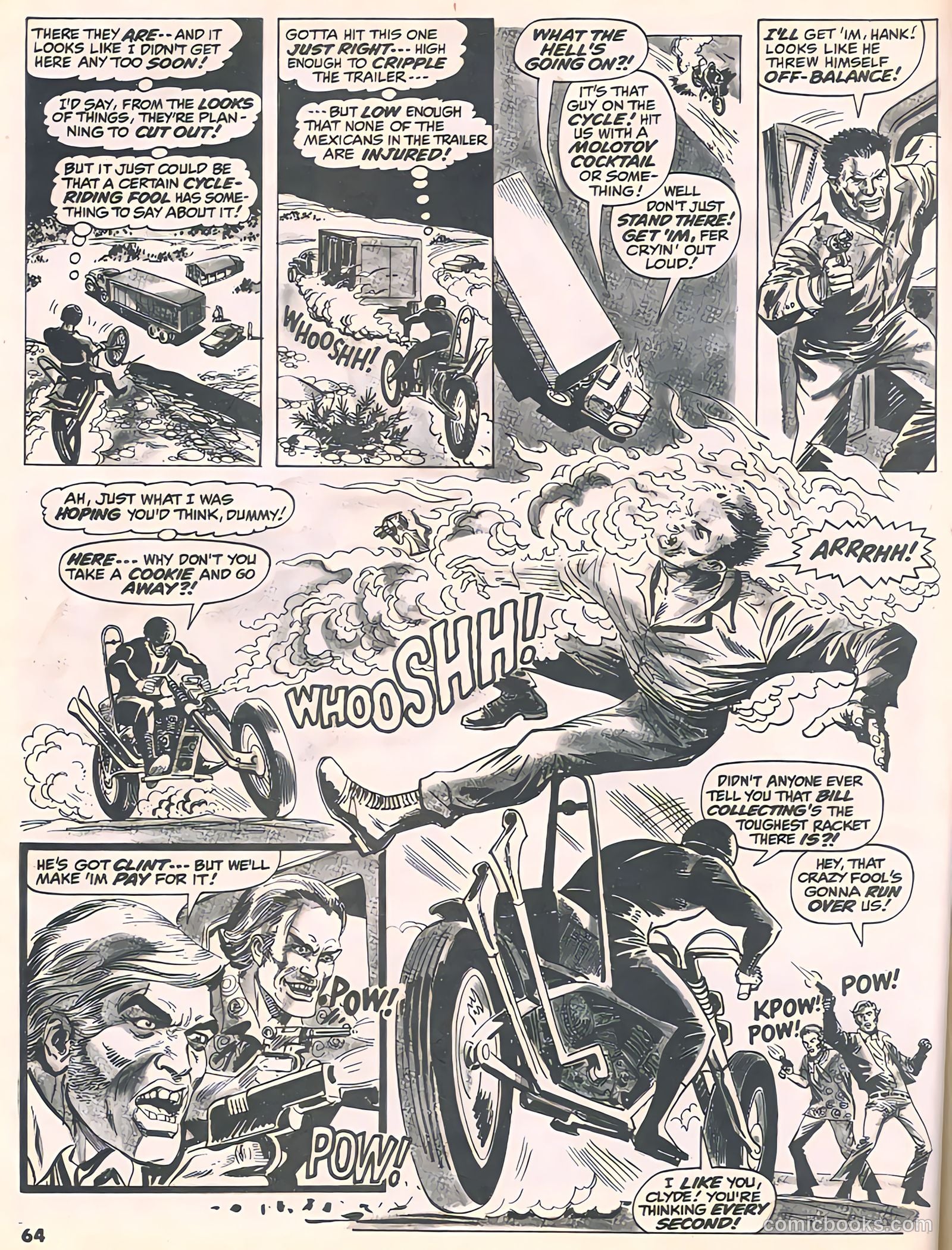 Hell Rider #2 (1971) — page 58 of 60