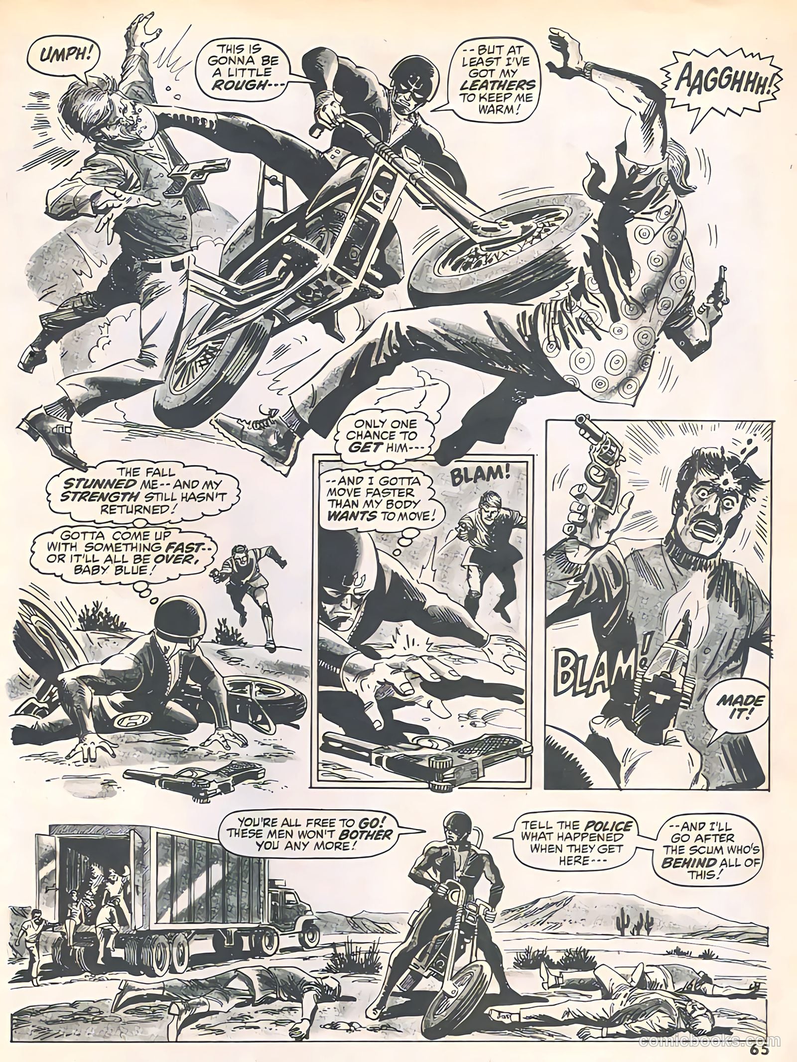 Hell Rider #2 (1971) — page 59 of 60