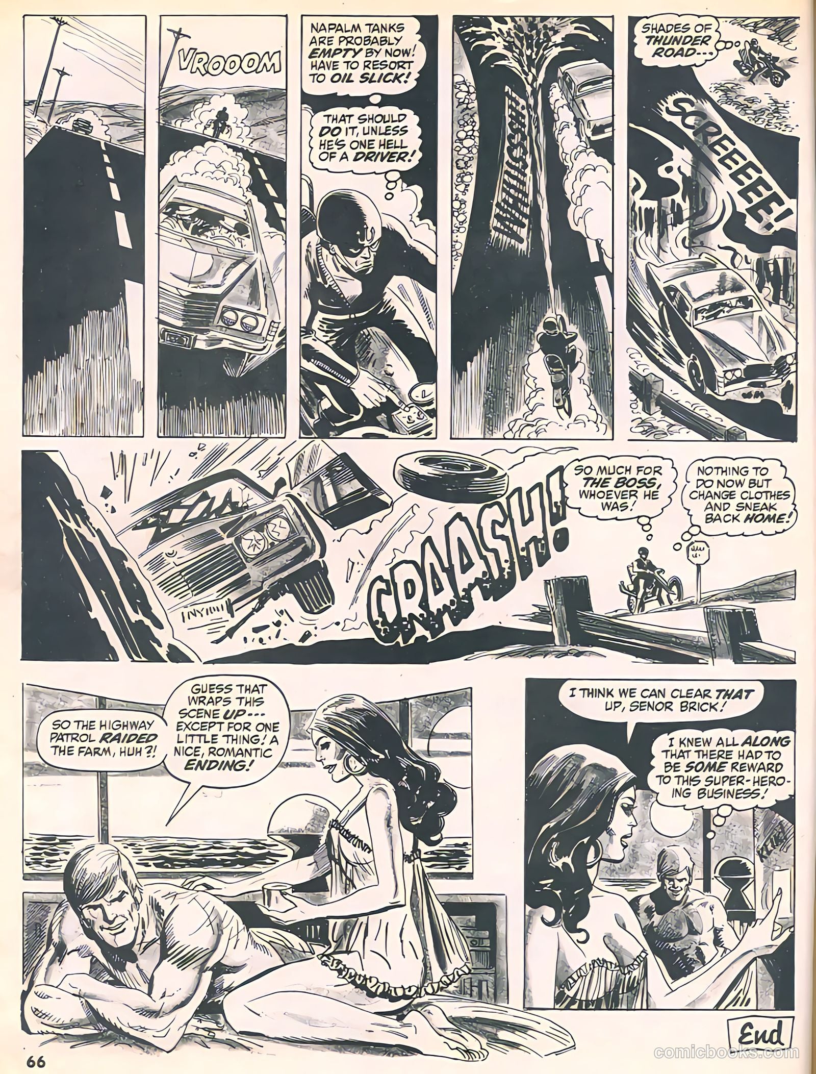 Hell Rider #2 (1971) — page 60 of 60
