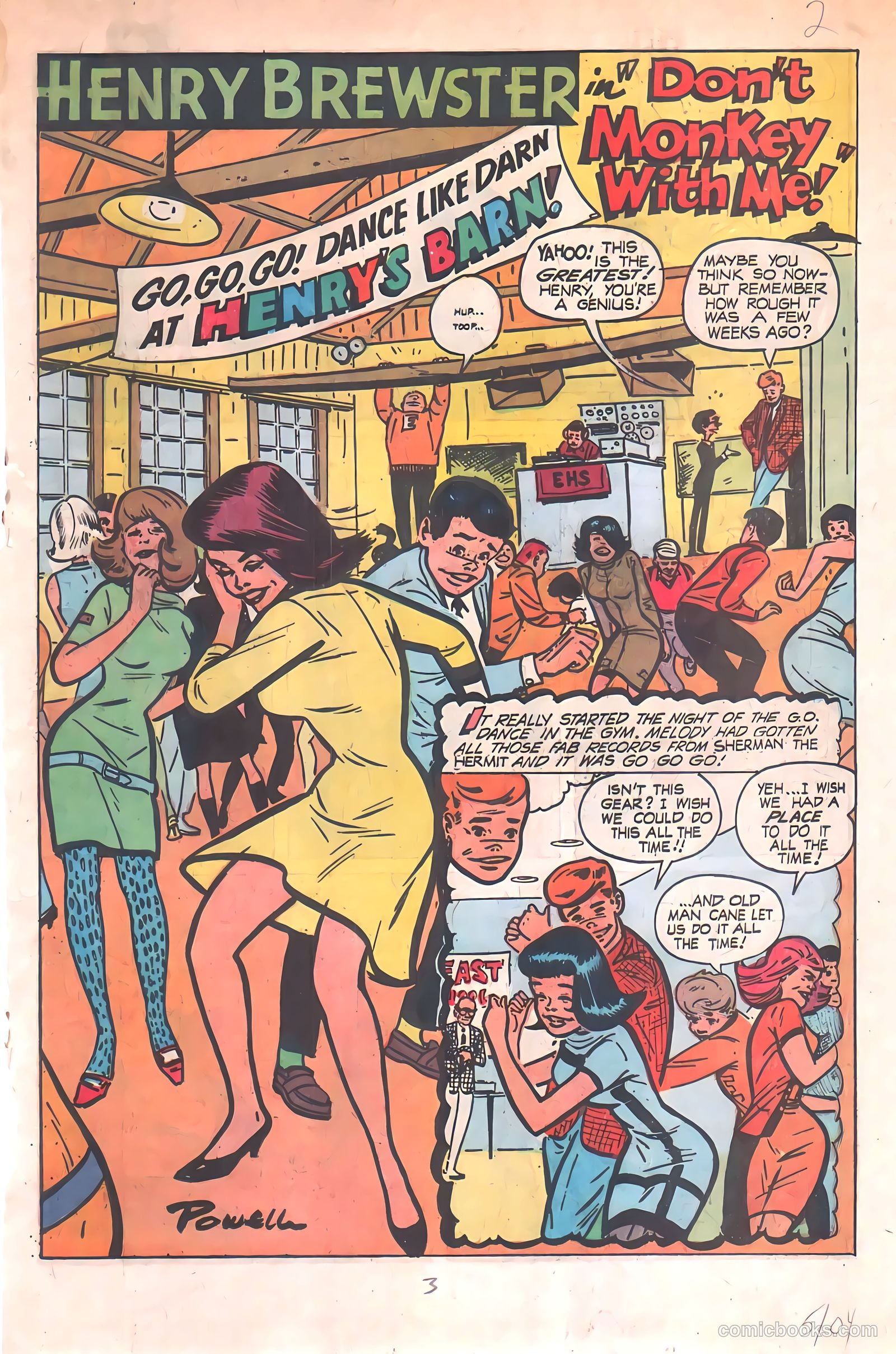 Henry Brewster #2 (1966) — page 3 of 52
