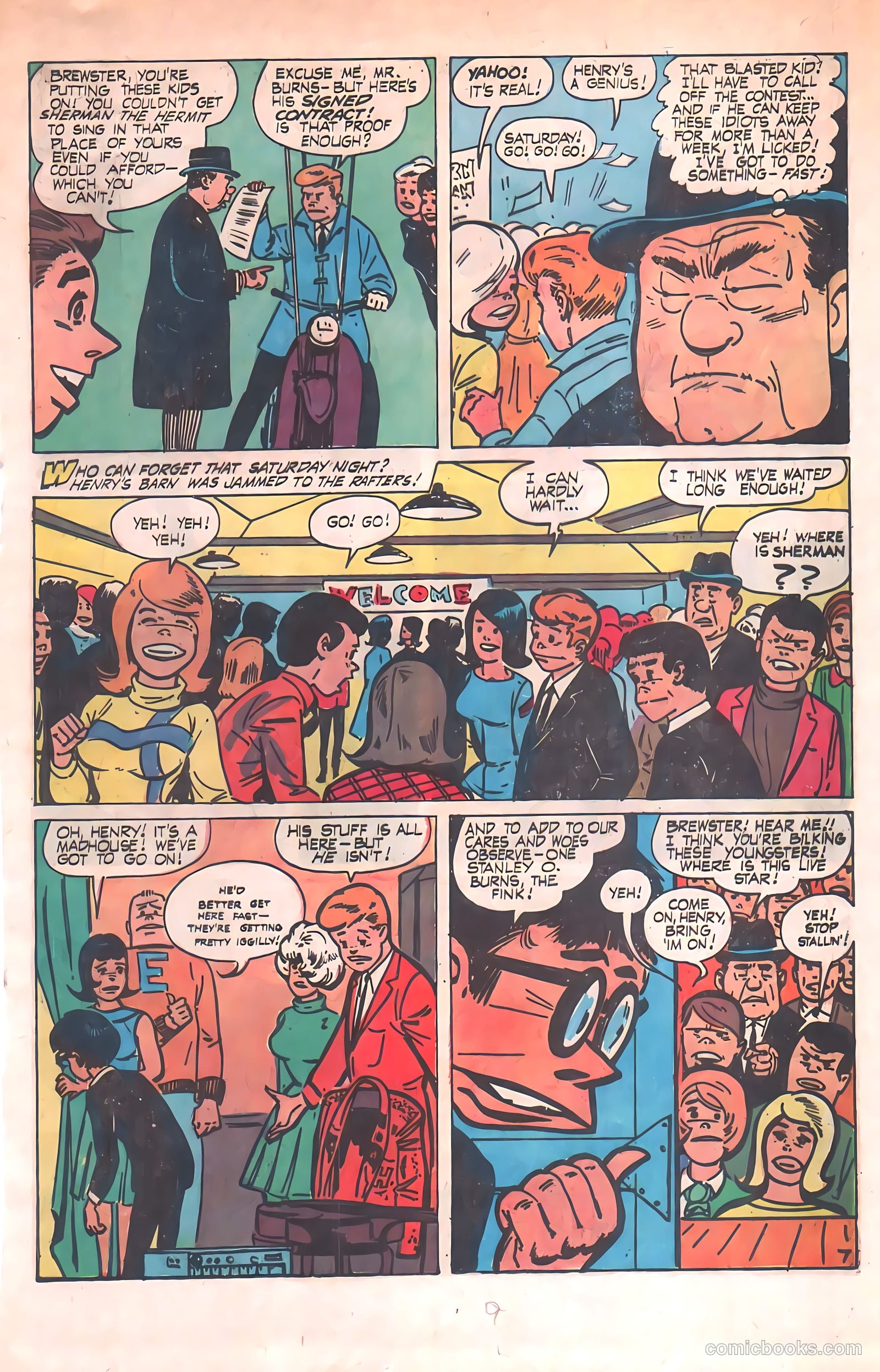 Henry Brewster #2 (1966) — page 9 of 52