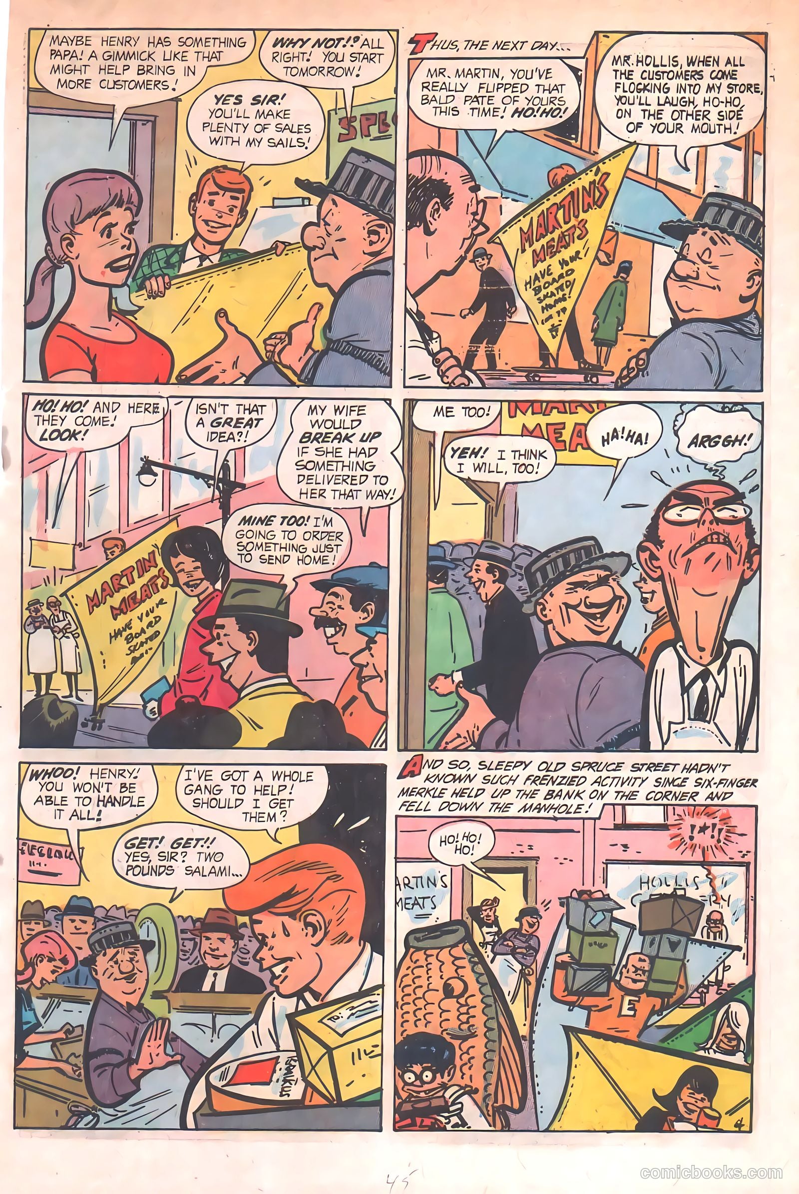 Henry Brewster #2 (1966) — page 45 of 52