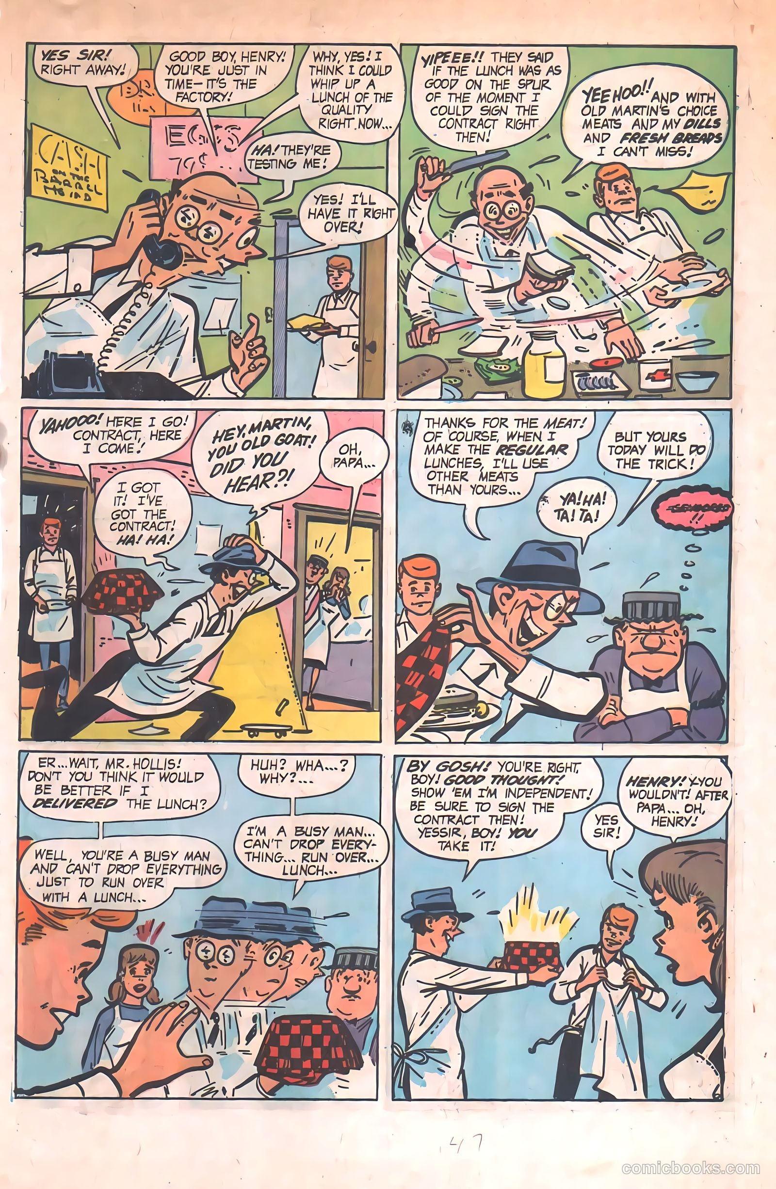 Henry Brewster #2 (1966) — page 47 of 52