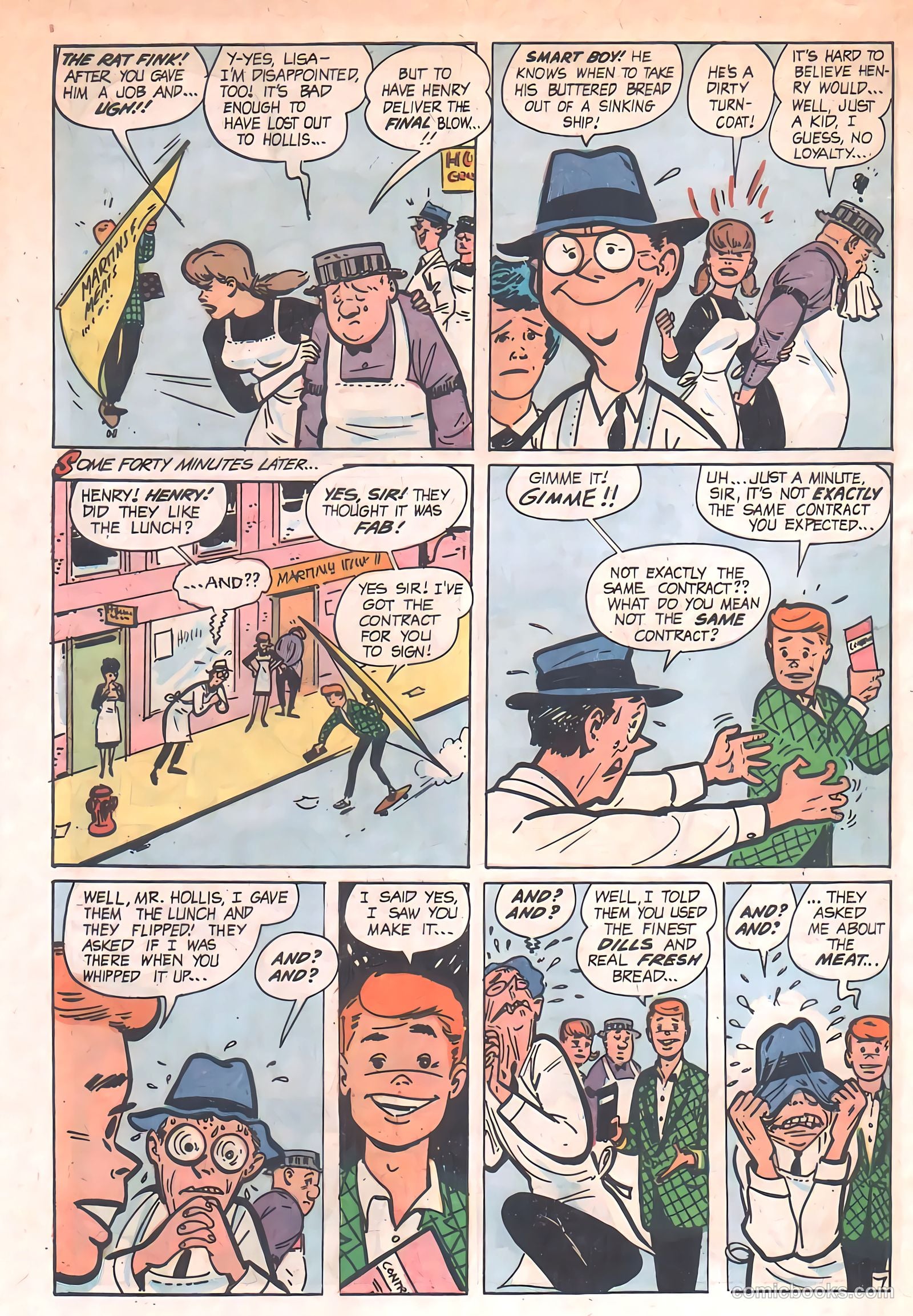 Henry Brewster #2 (1966) — page 48 of 52