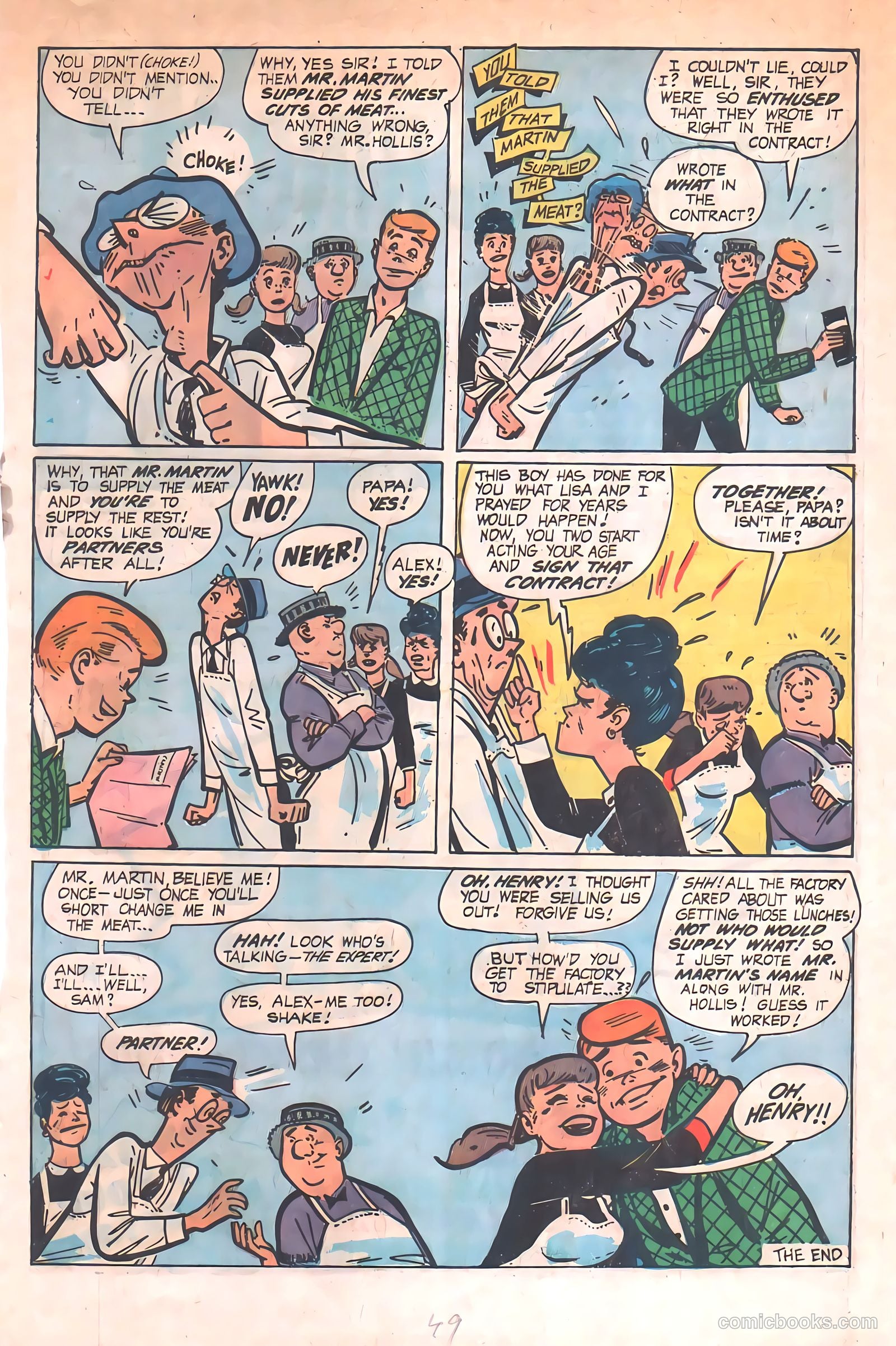 Henry Brewster #2 (1966) — page 49 of 52