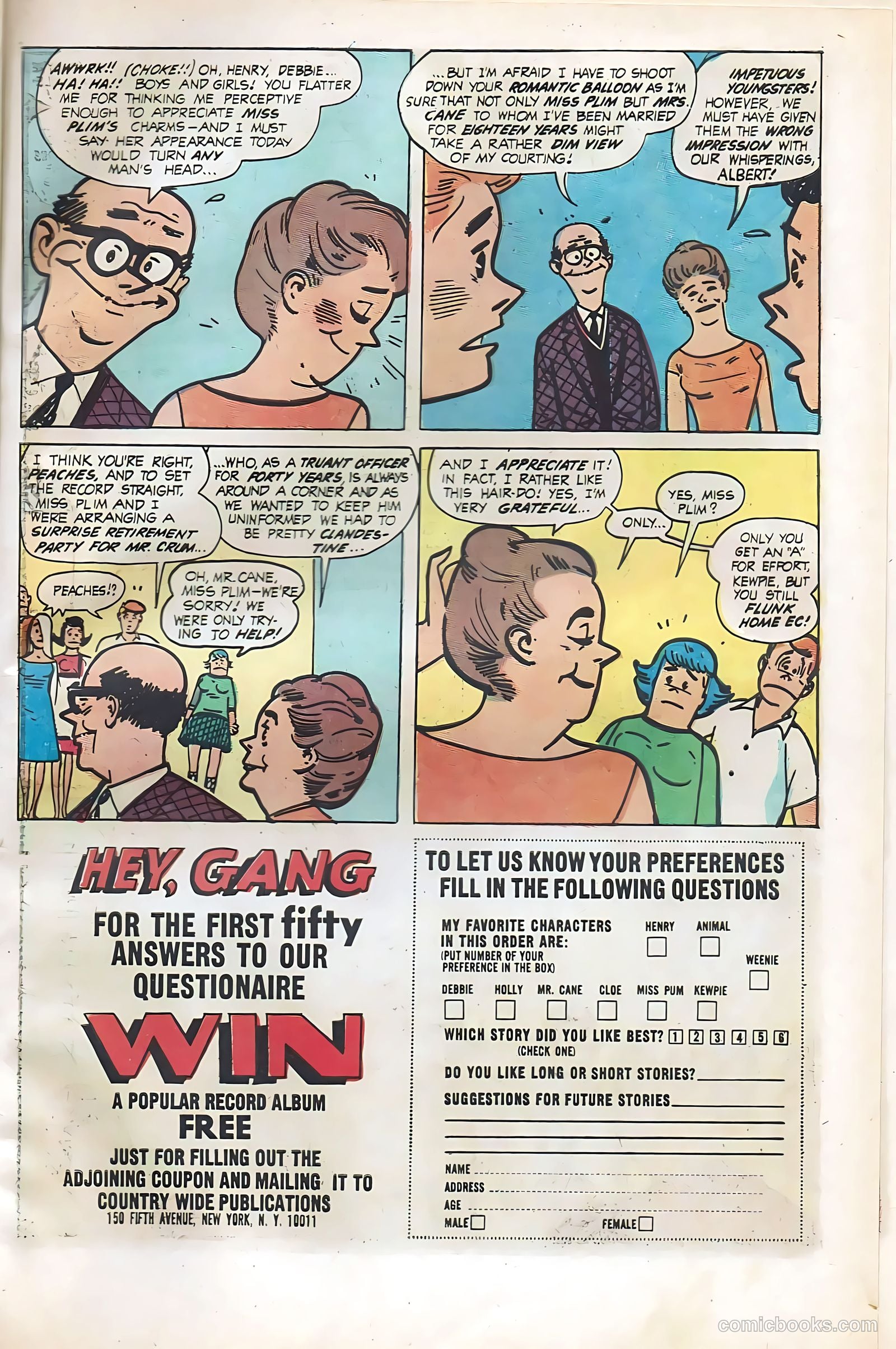 Henry Brewster #3 (1966) — page 25 of 52