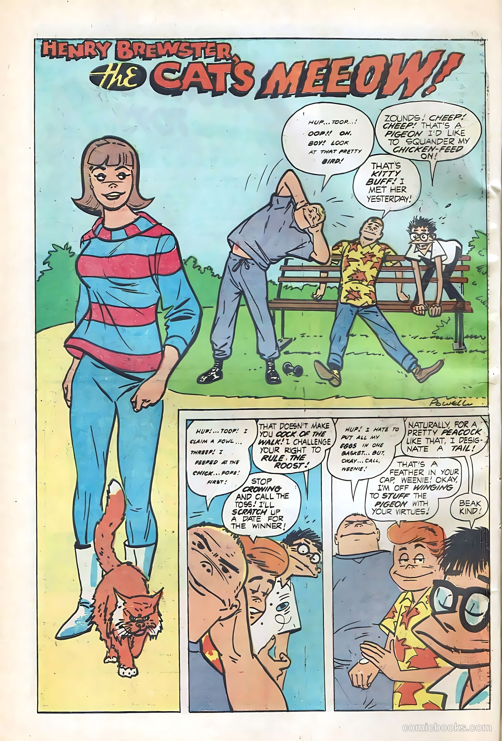 Henry Brewster #3 (1966) — page 44 of 52