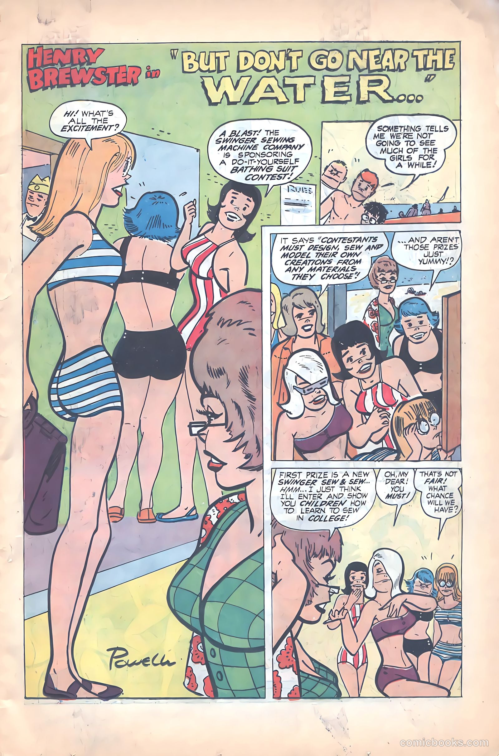 Henry Brewster #4 (1966) — page 3 of 48