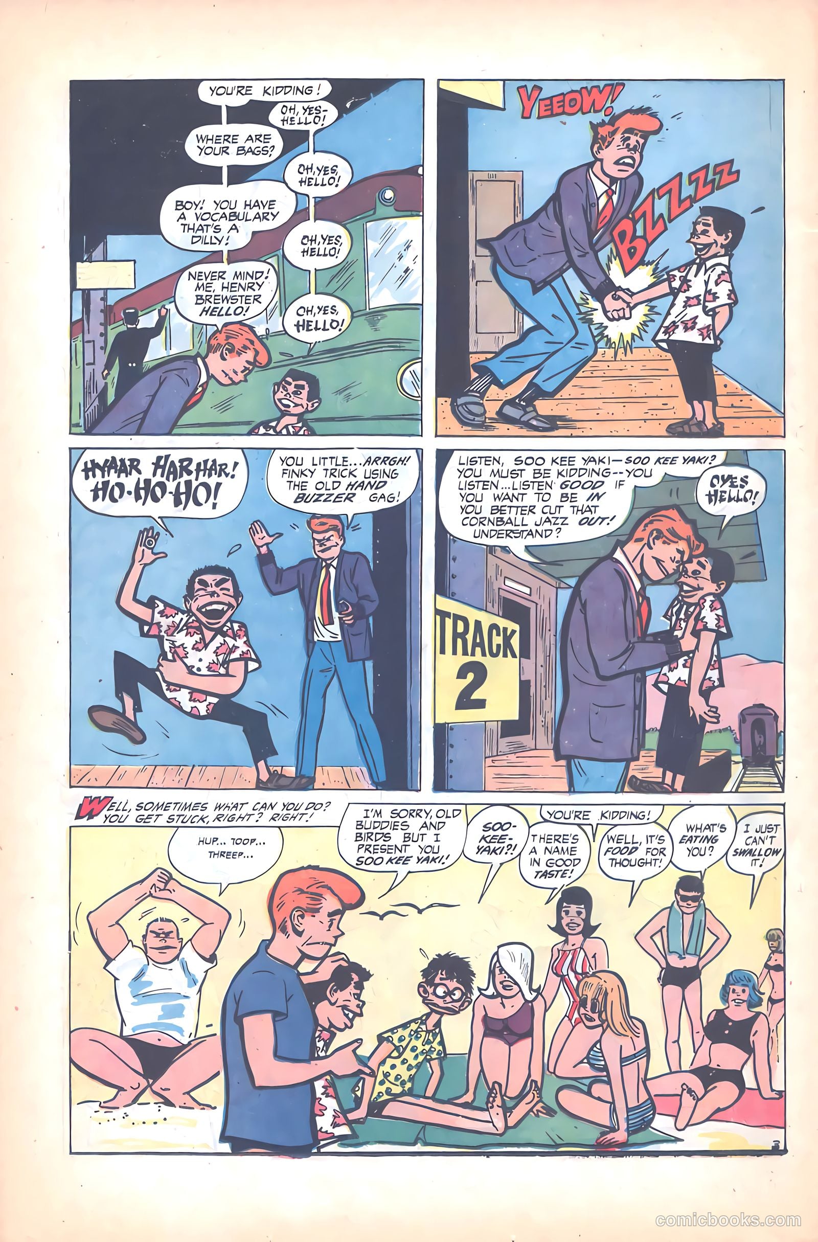 Henry Brewster #4 (1966) — page 12 of 48
