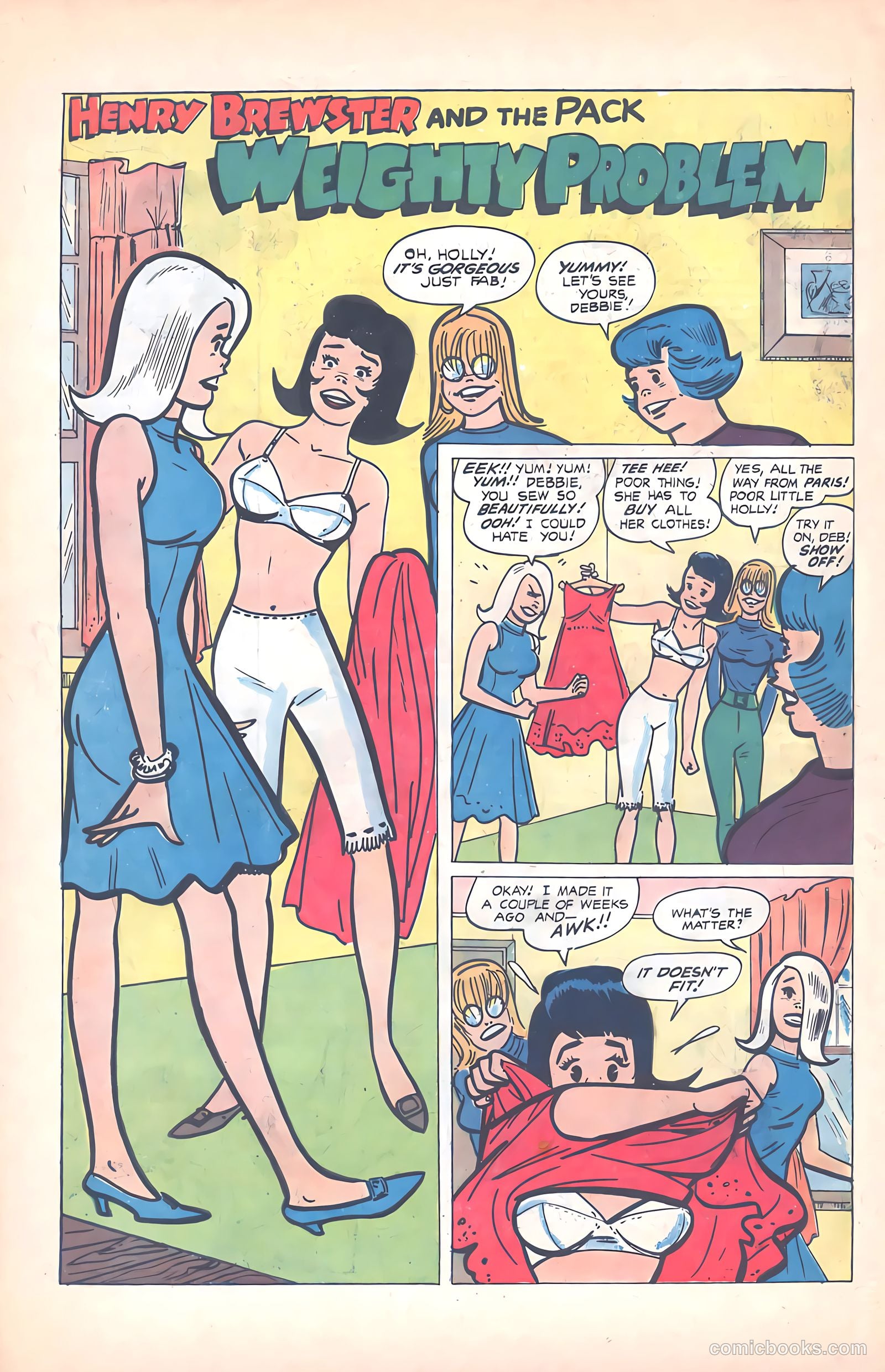 Henry Brewster #4 (1966) — page 22 of 48