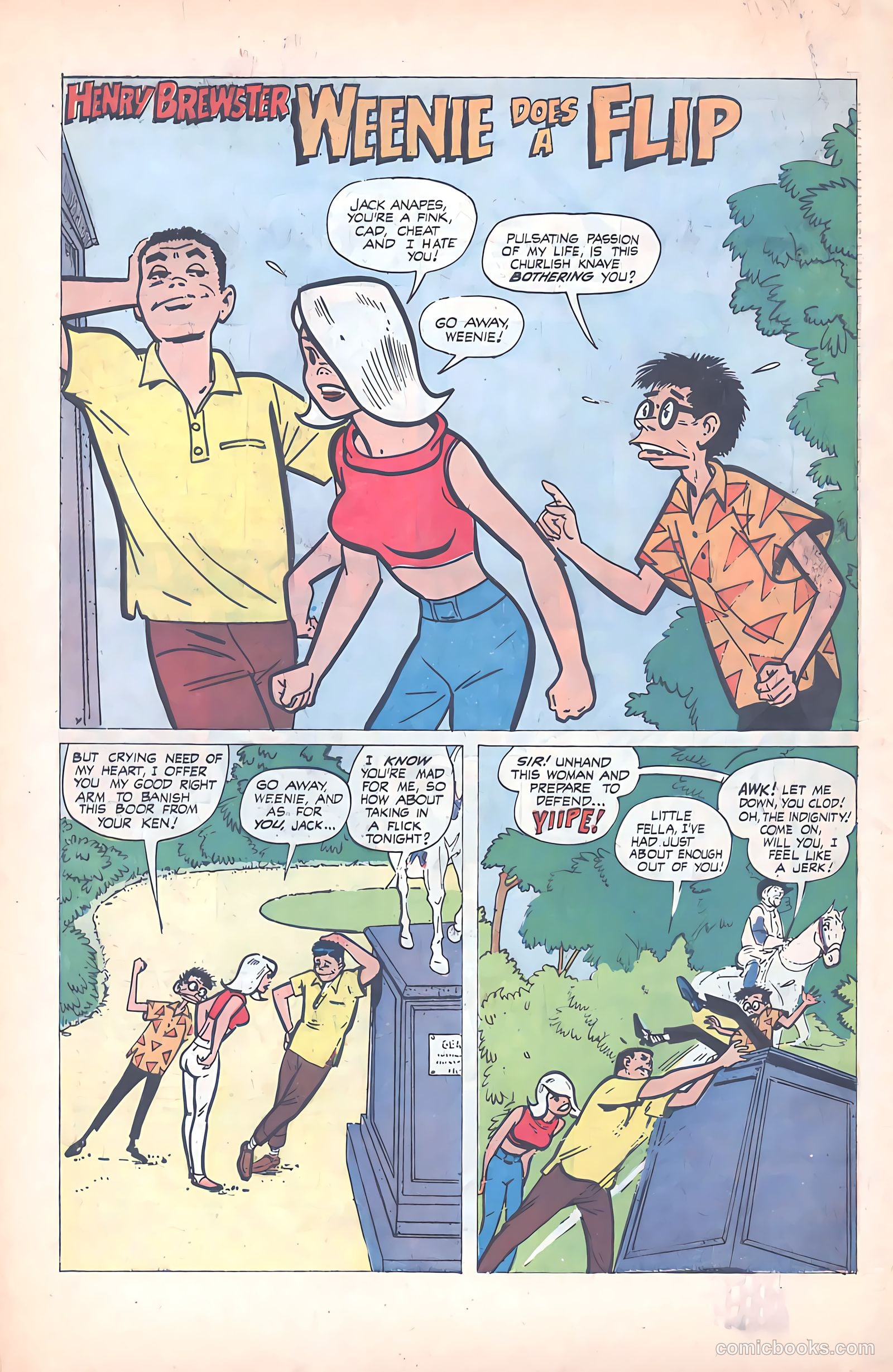 Henry Brewster #4 (1966) — page 30 of 48