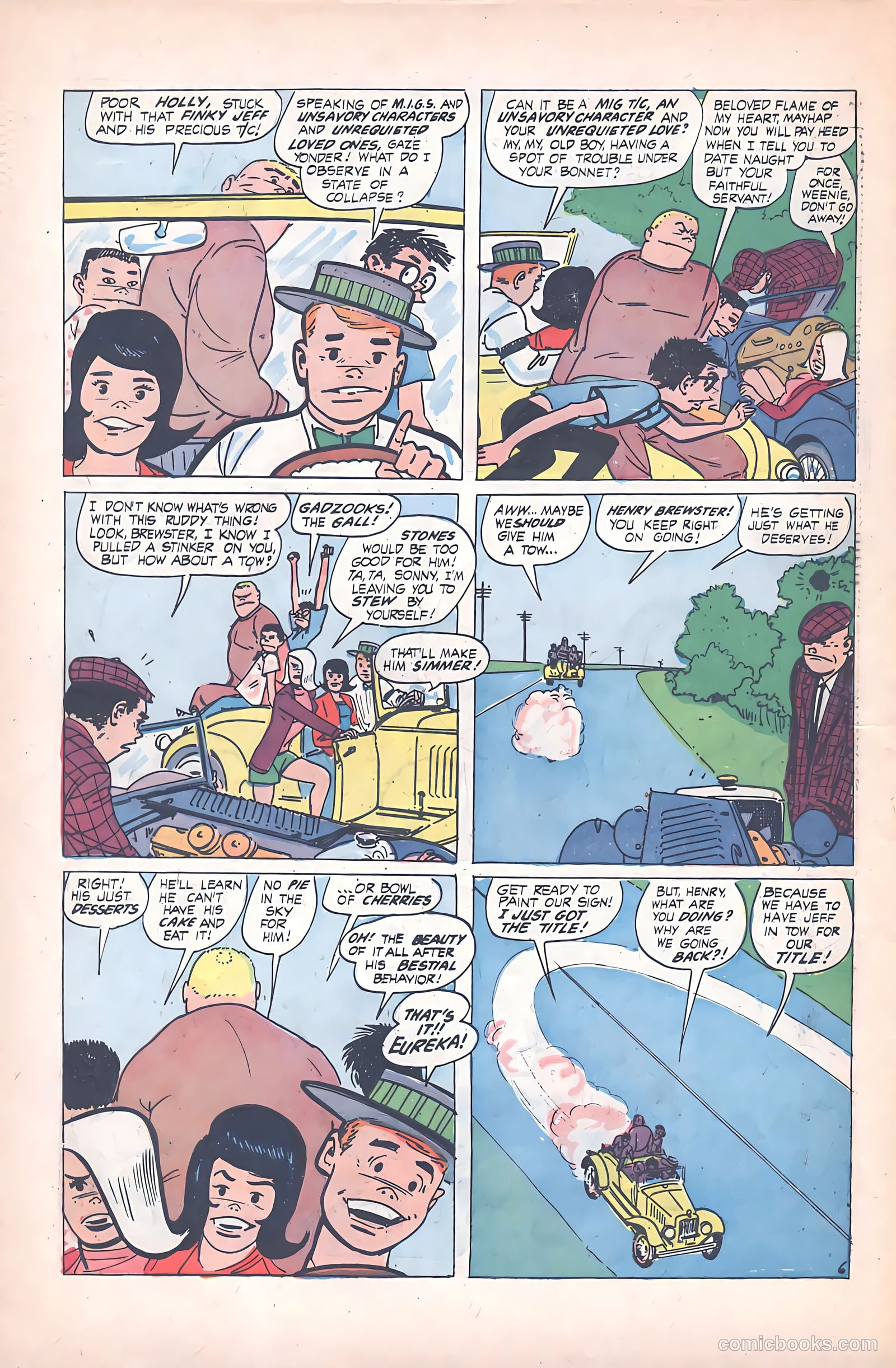 Henry Brewster #4 (1966) — page 44 of 48