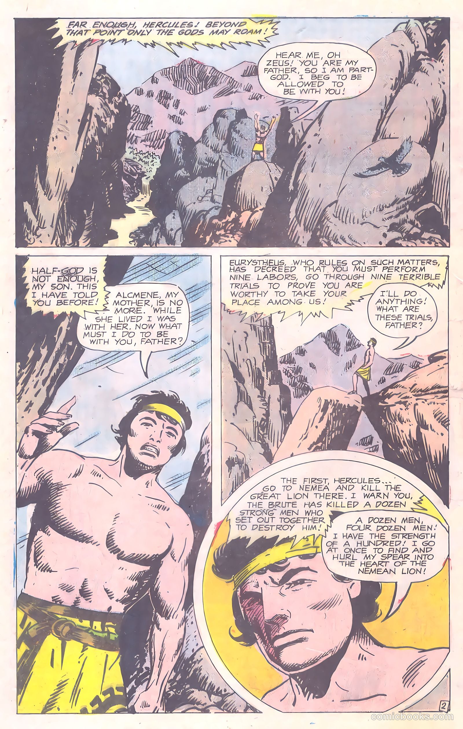 Hercules #1 (1967) — page 4 of 36