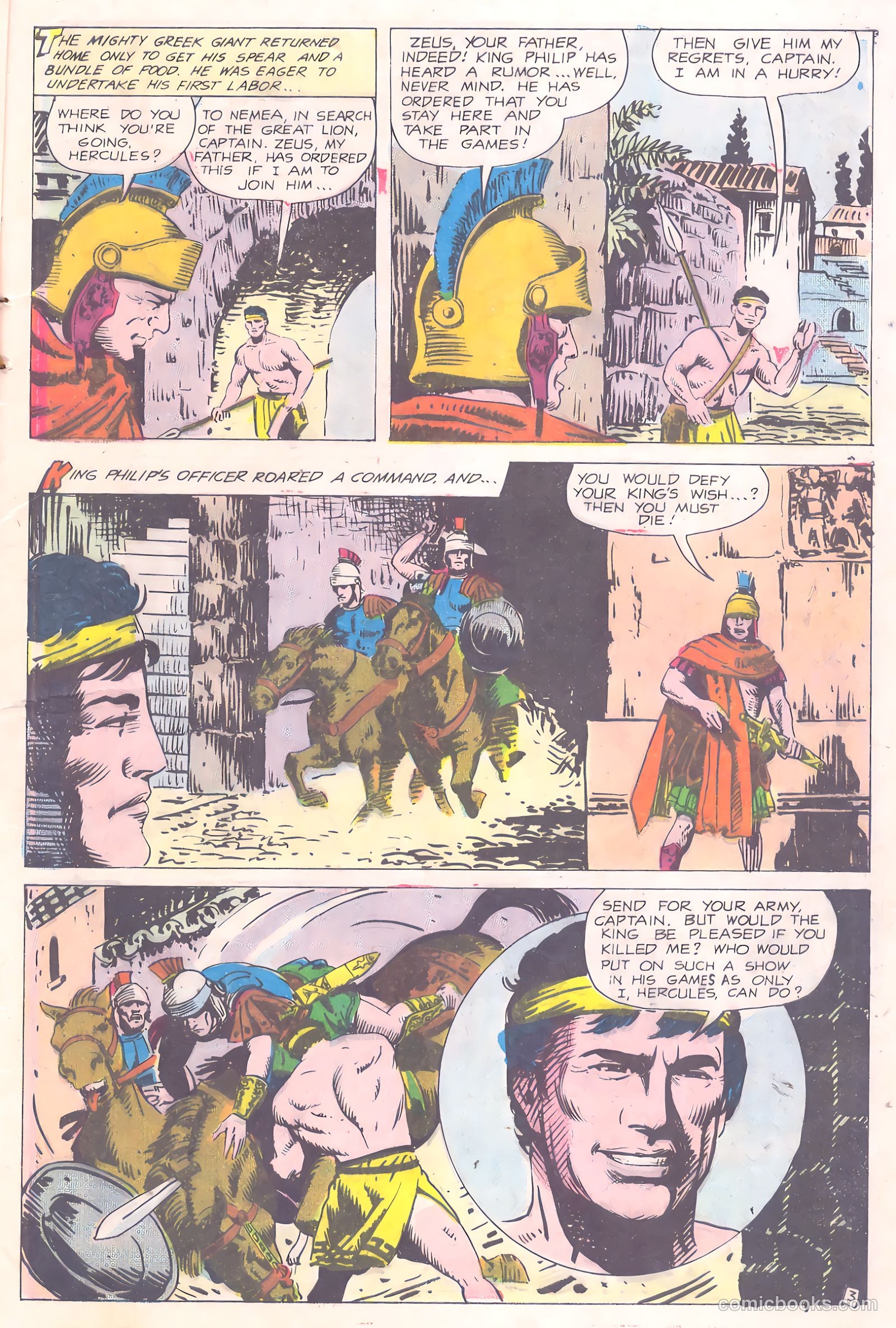 Hercules #1 (1967) — page 5 of 36