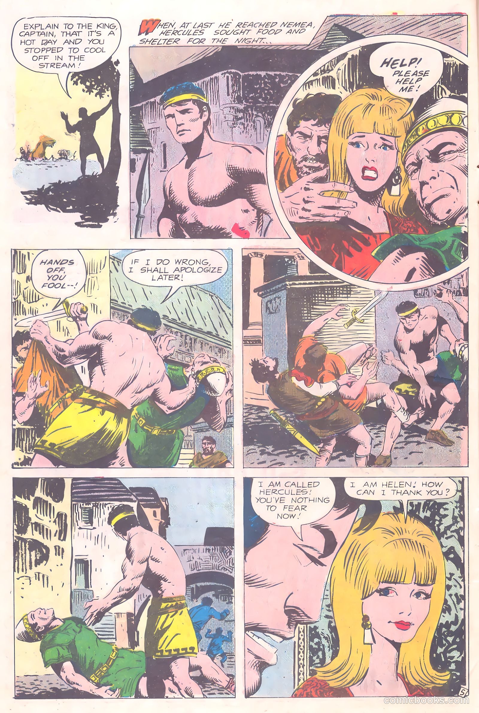 Hercules #1 (1967) — page 8 of 36