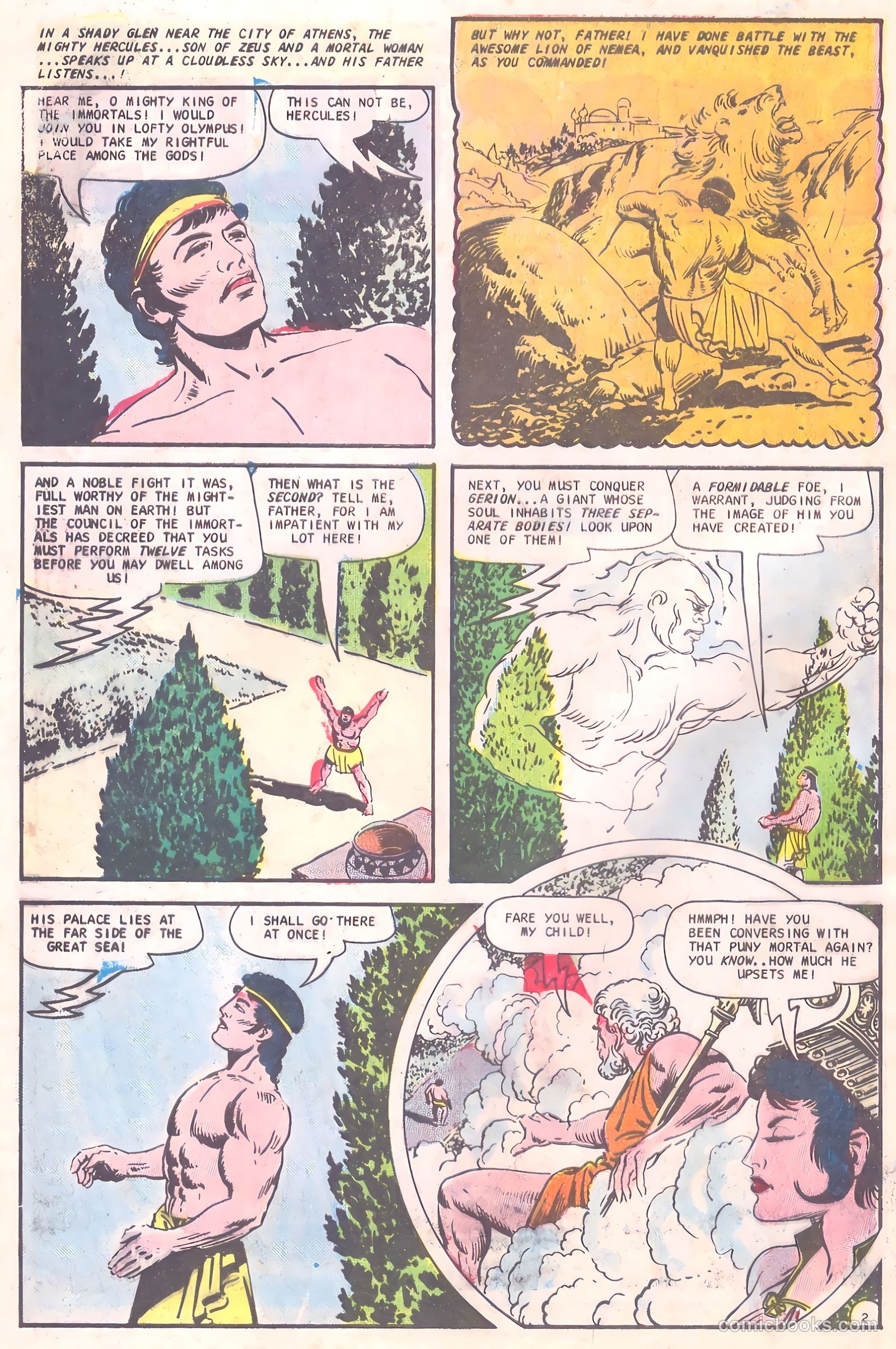 Hercules #2 (1967) — page 4 of 36