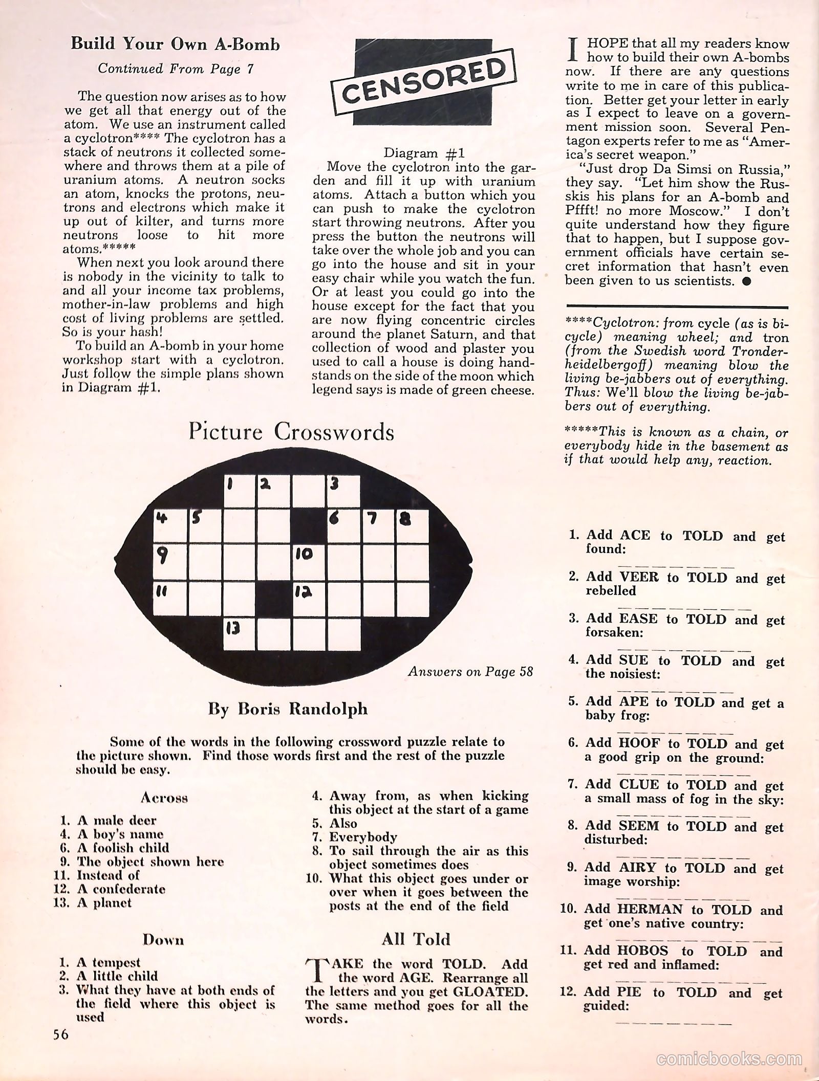 Here #3 (1952) — page 56 of 60