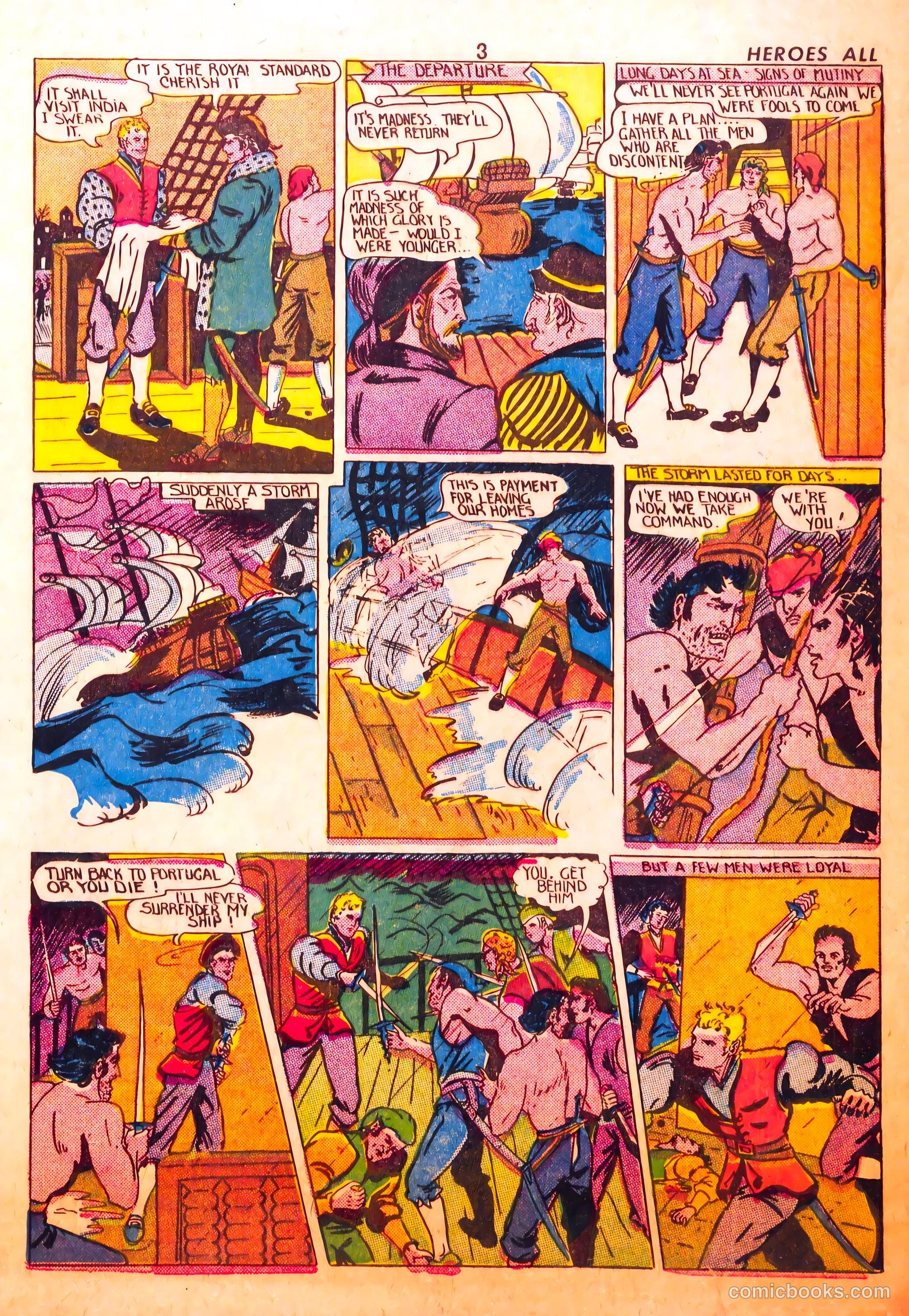 Heroes #7 (1991) — page 3 of 16