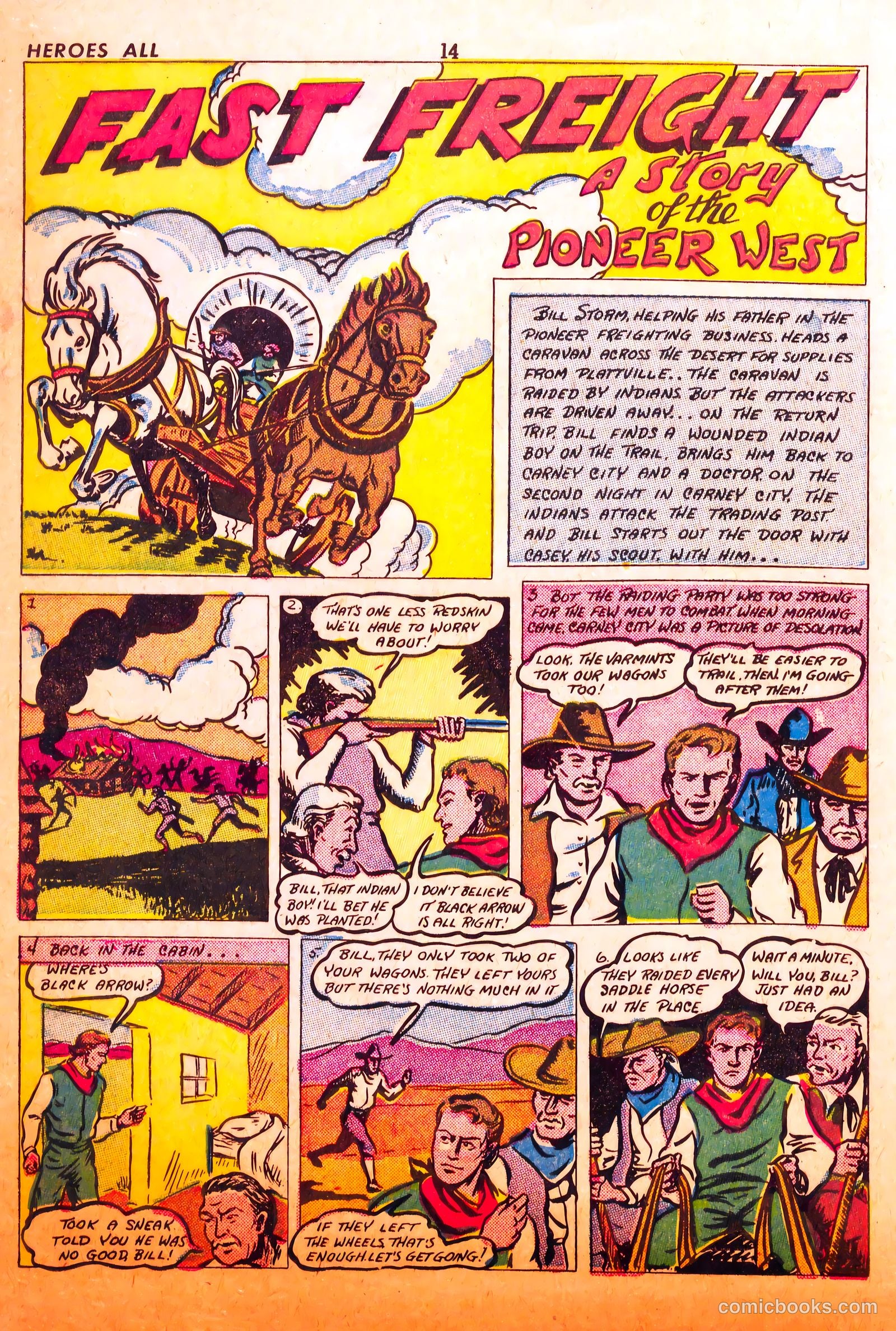 Heroes #7 (1991) — page 14 of 16