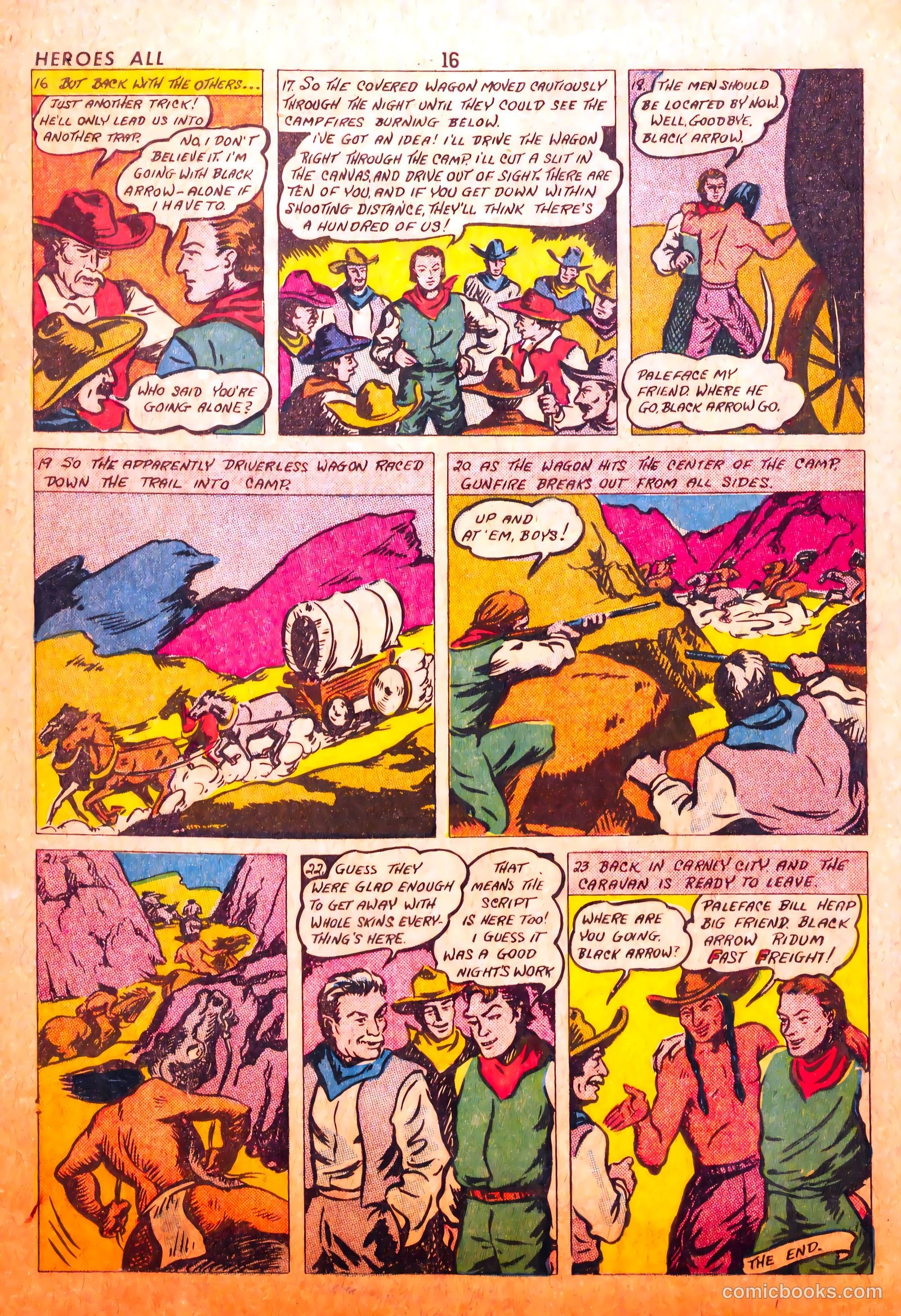 Heroes #7 (1991) — page 16 of 16