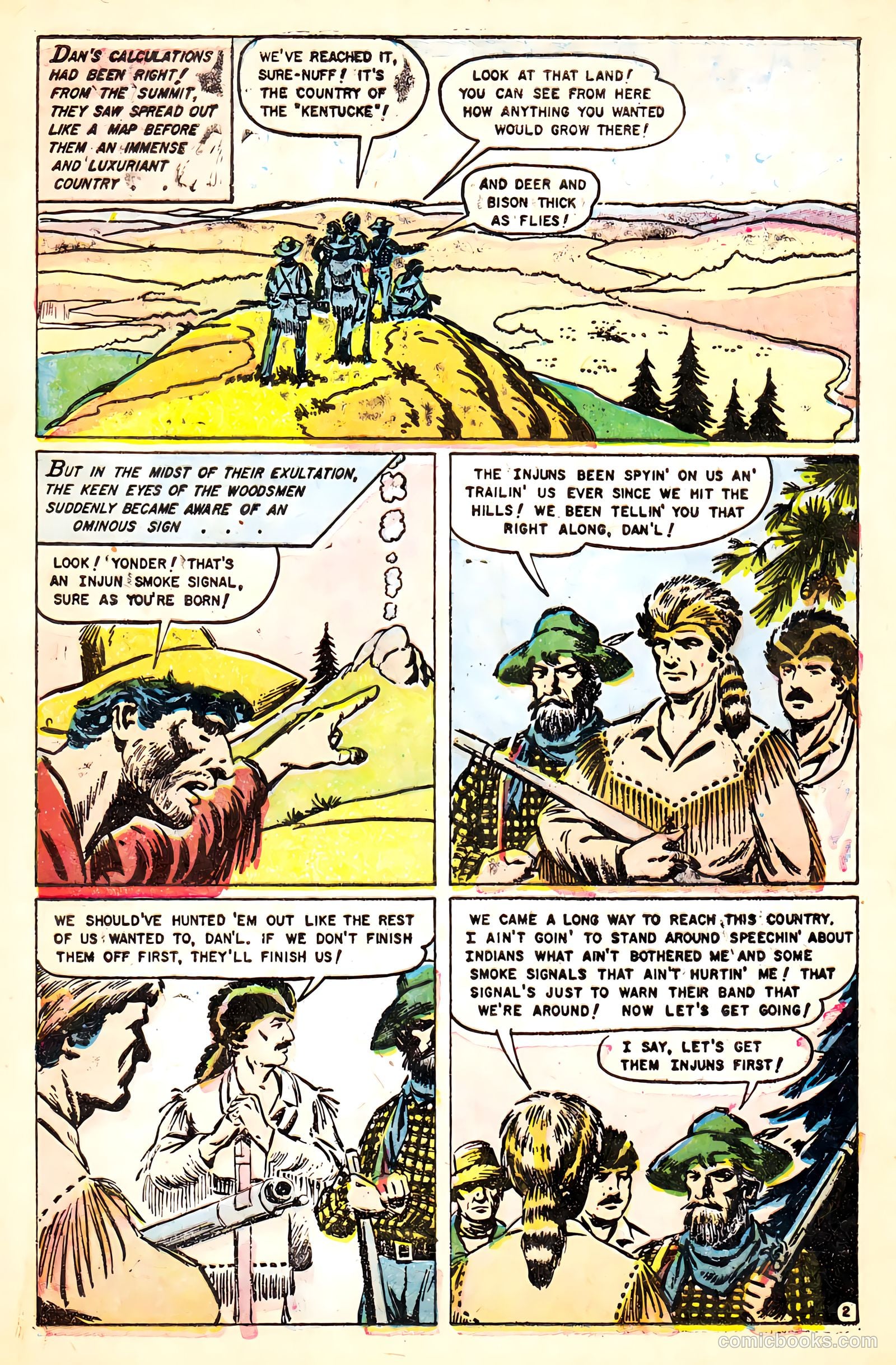 Heroes of the West #1 (1956) — page 4 of 36