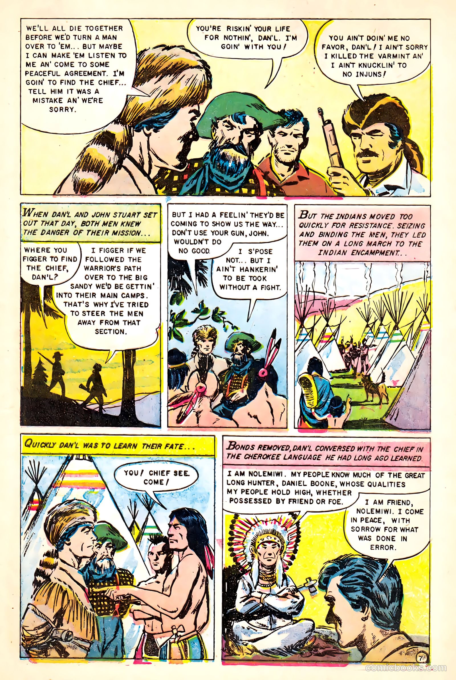 Heroes of the West #1 (1956) — page 9 of 36