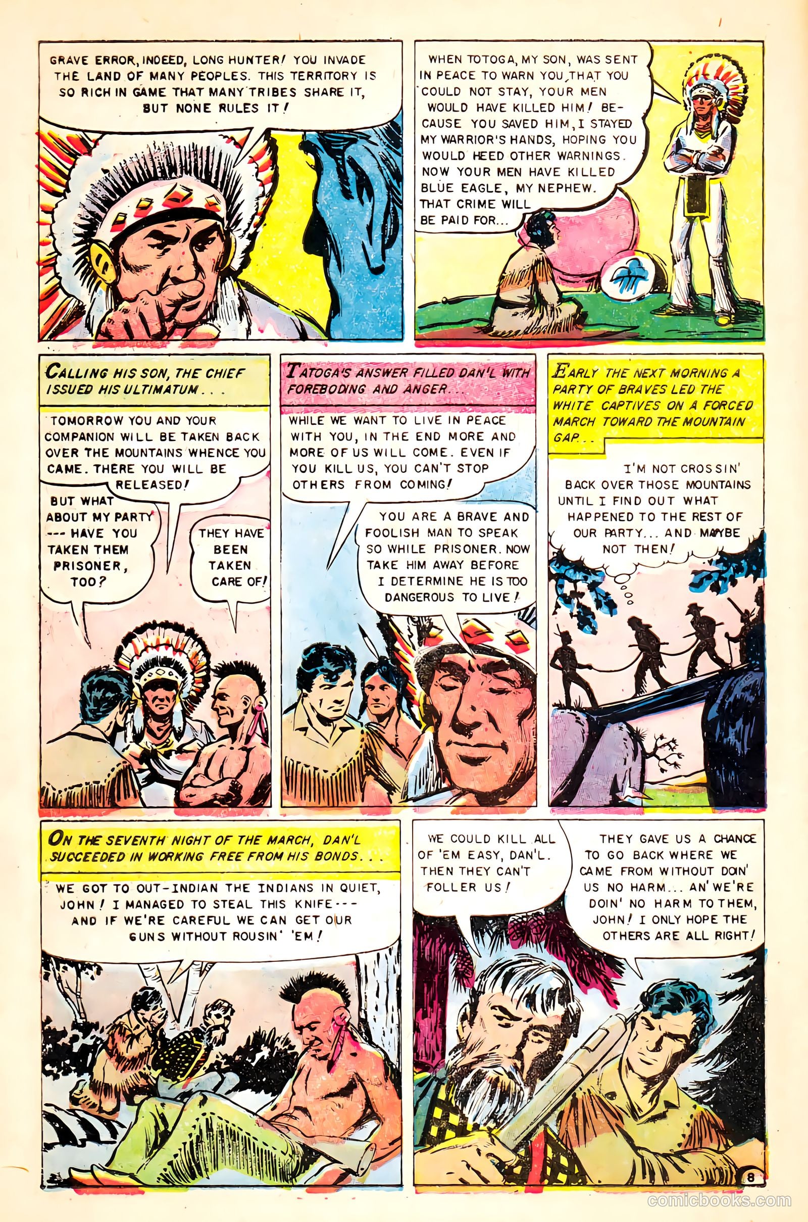 Heroes of the West #1 (1956) — page 10 of 36