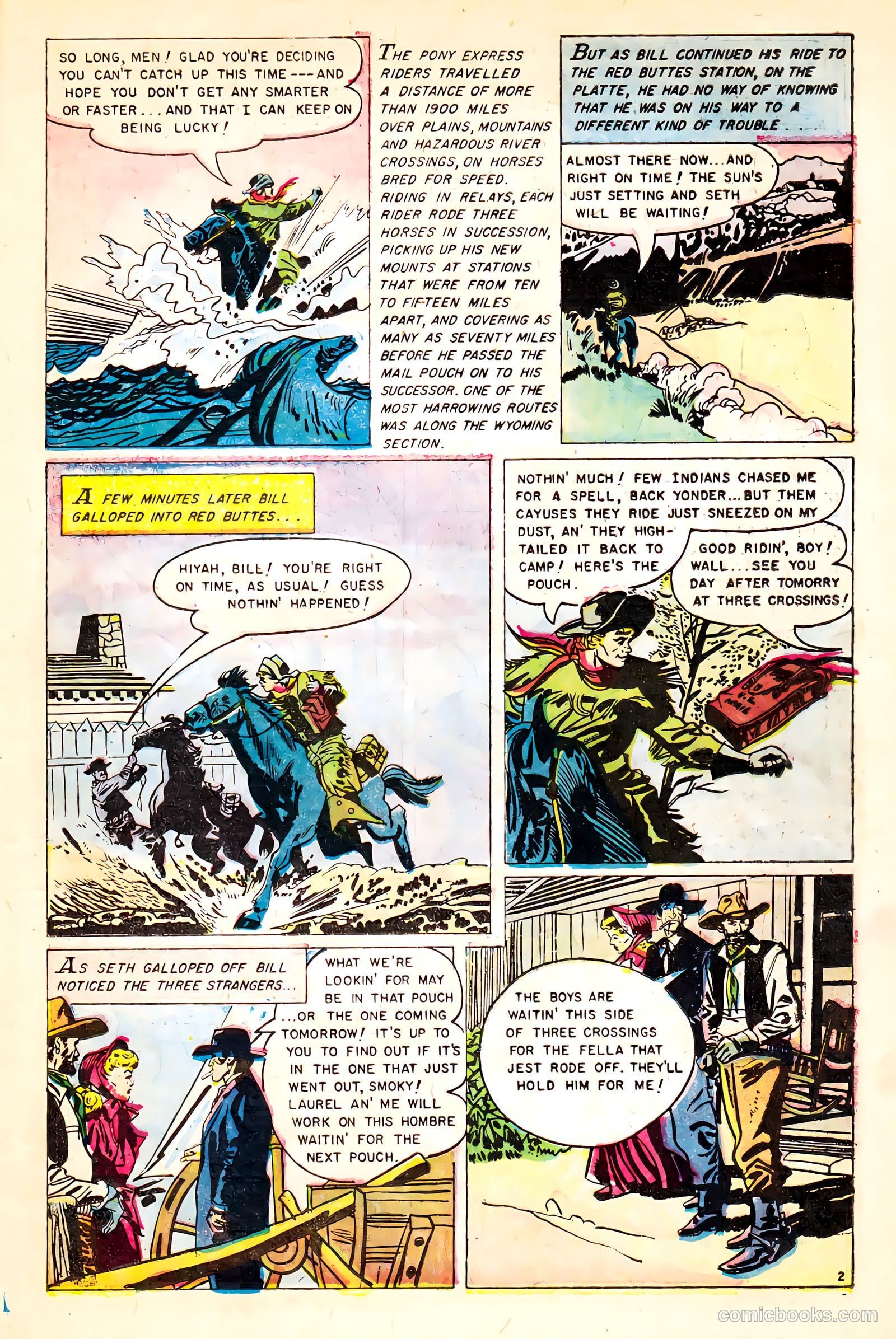 Heroes of the West #1 (1956) — page 15 of 36