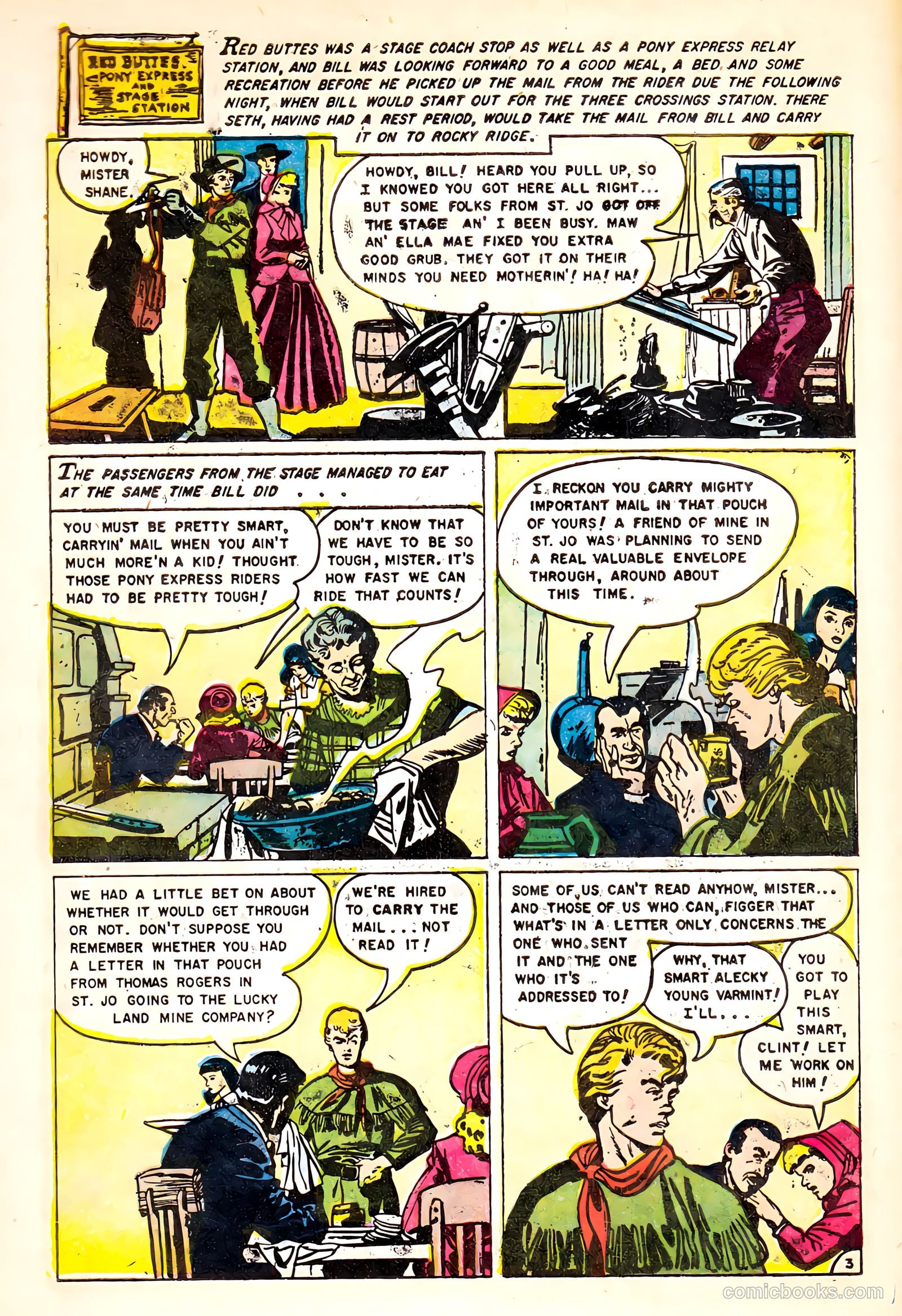 Heroes of the West #1 (1956) — page 16 of 36