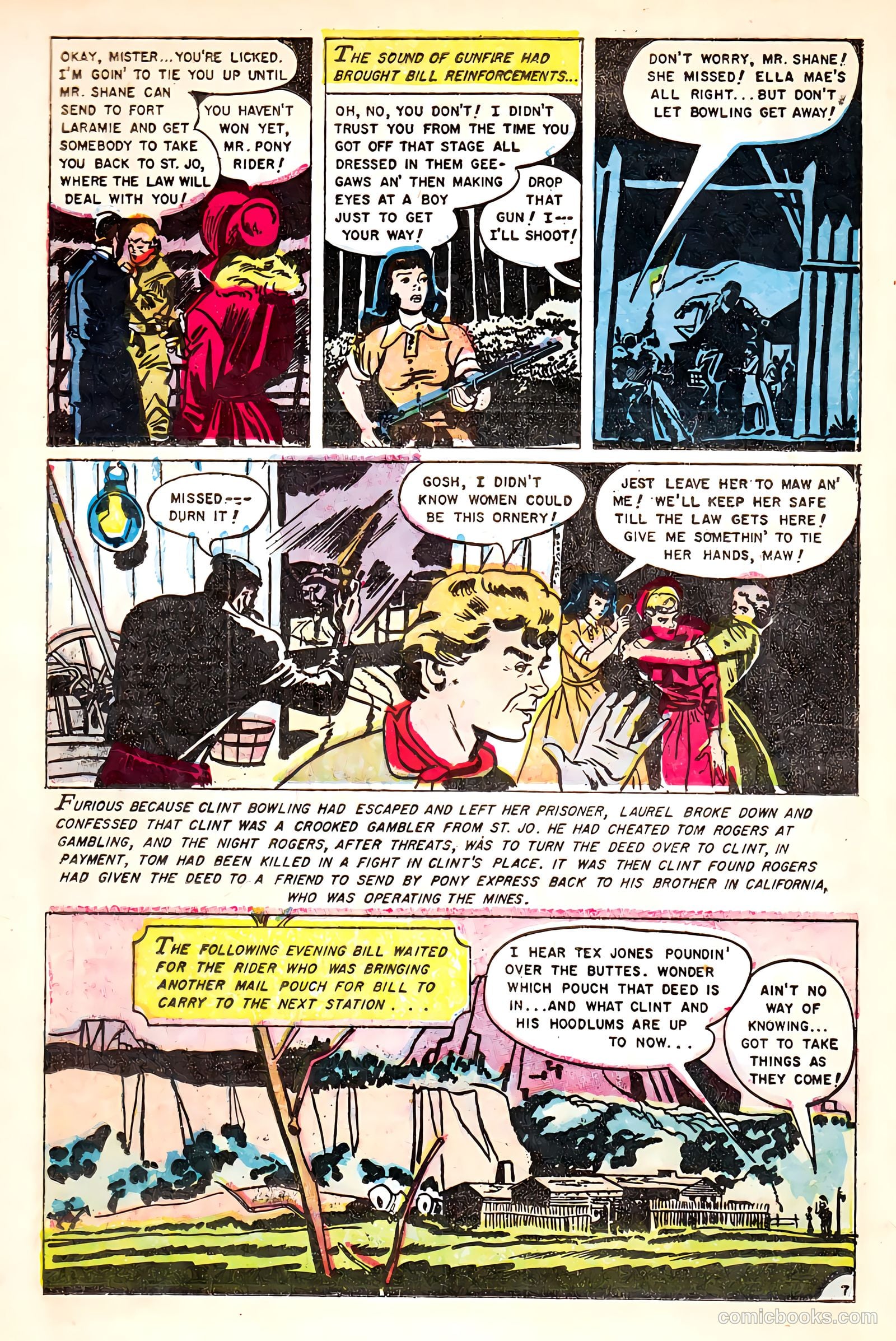 Heroes of the West #1 (1956) — page 20 of 36