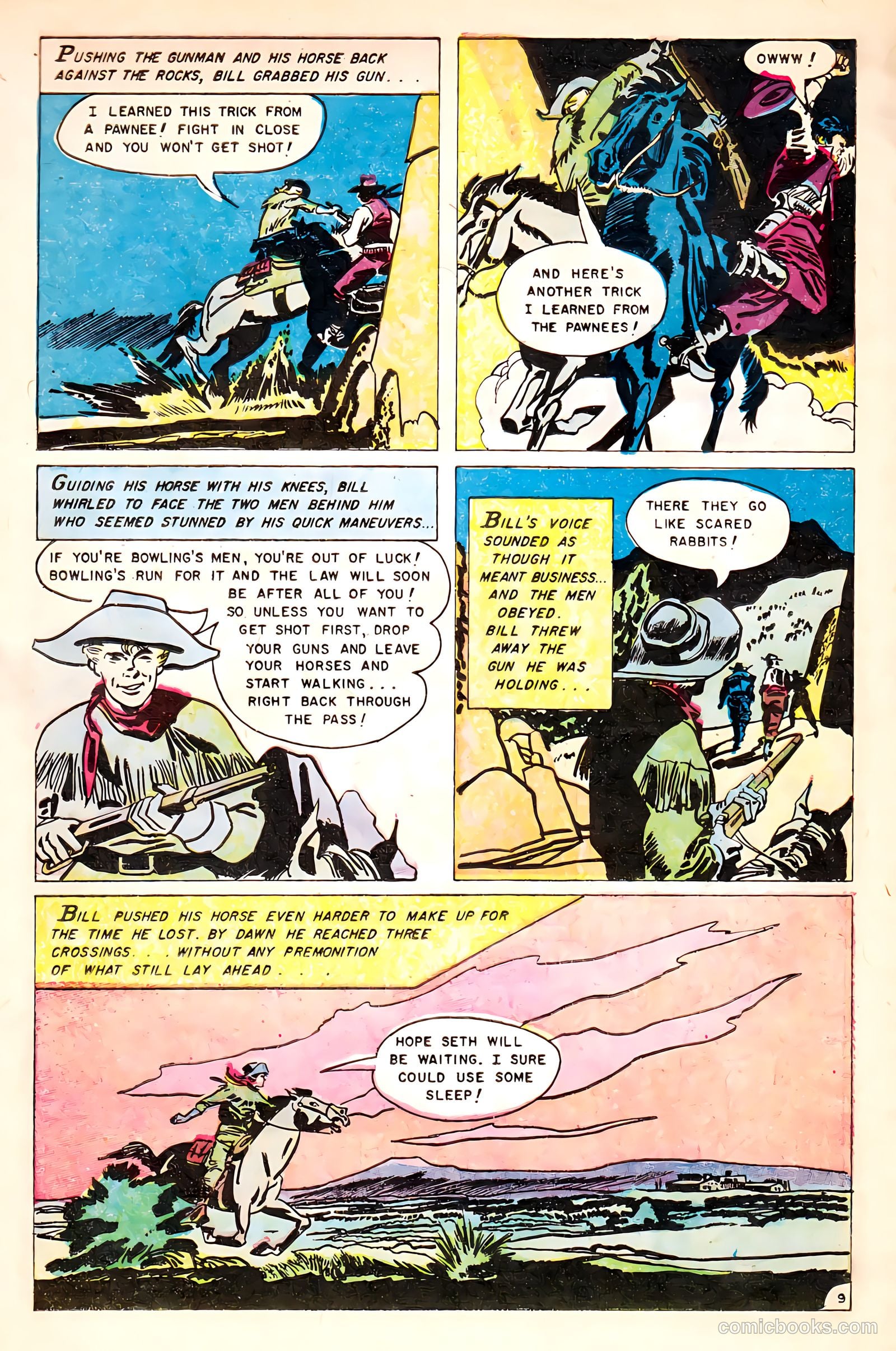 Heroes of the West #1 (1956) — page 22 of 36