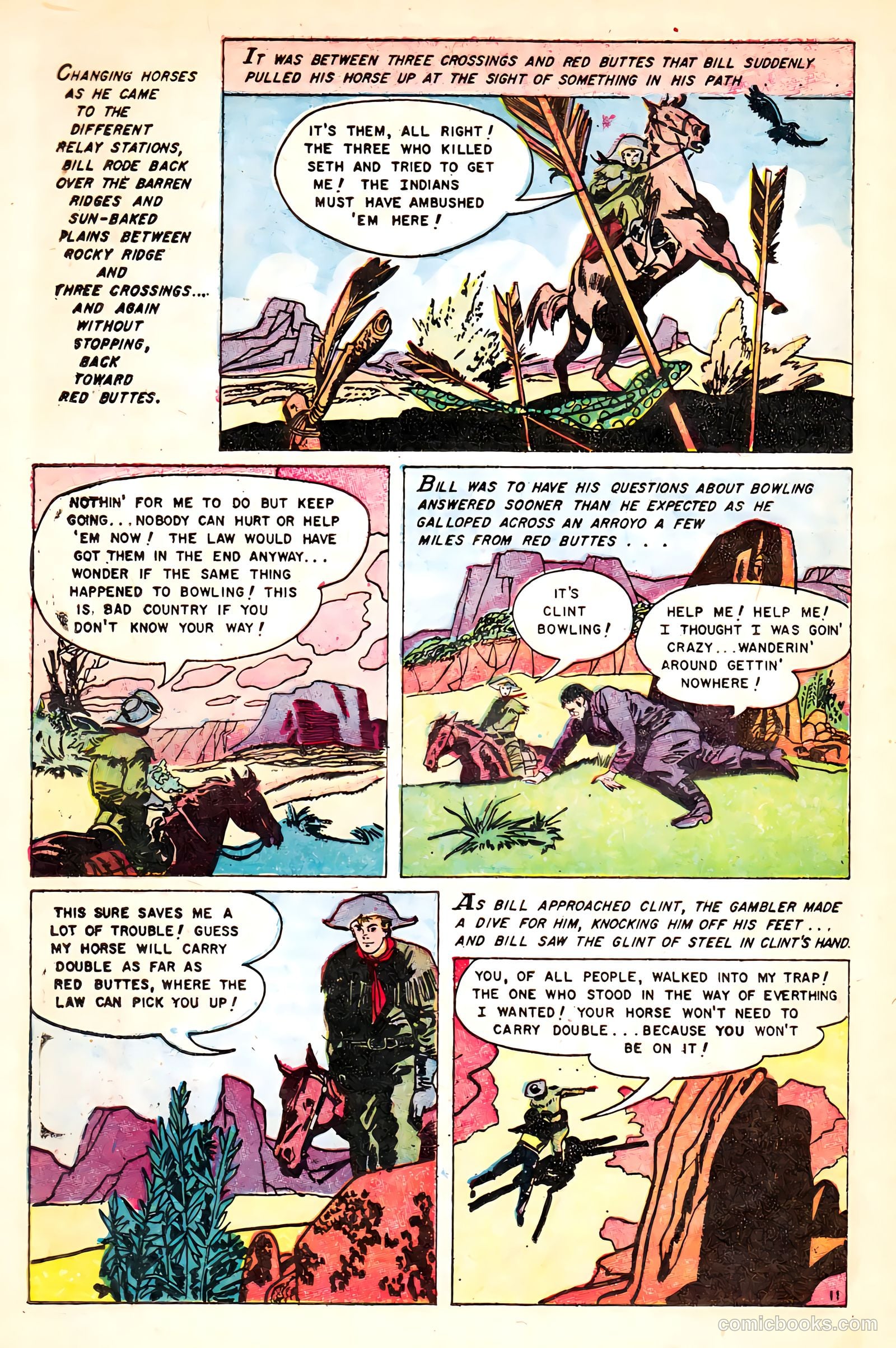 Heroes of the West #1 (1956) — page 24 of 36