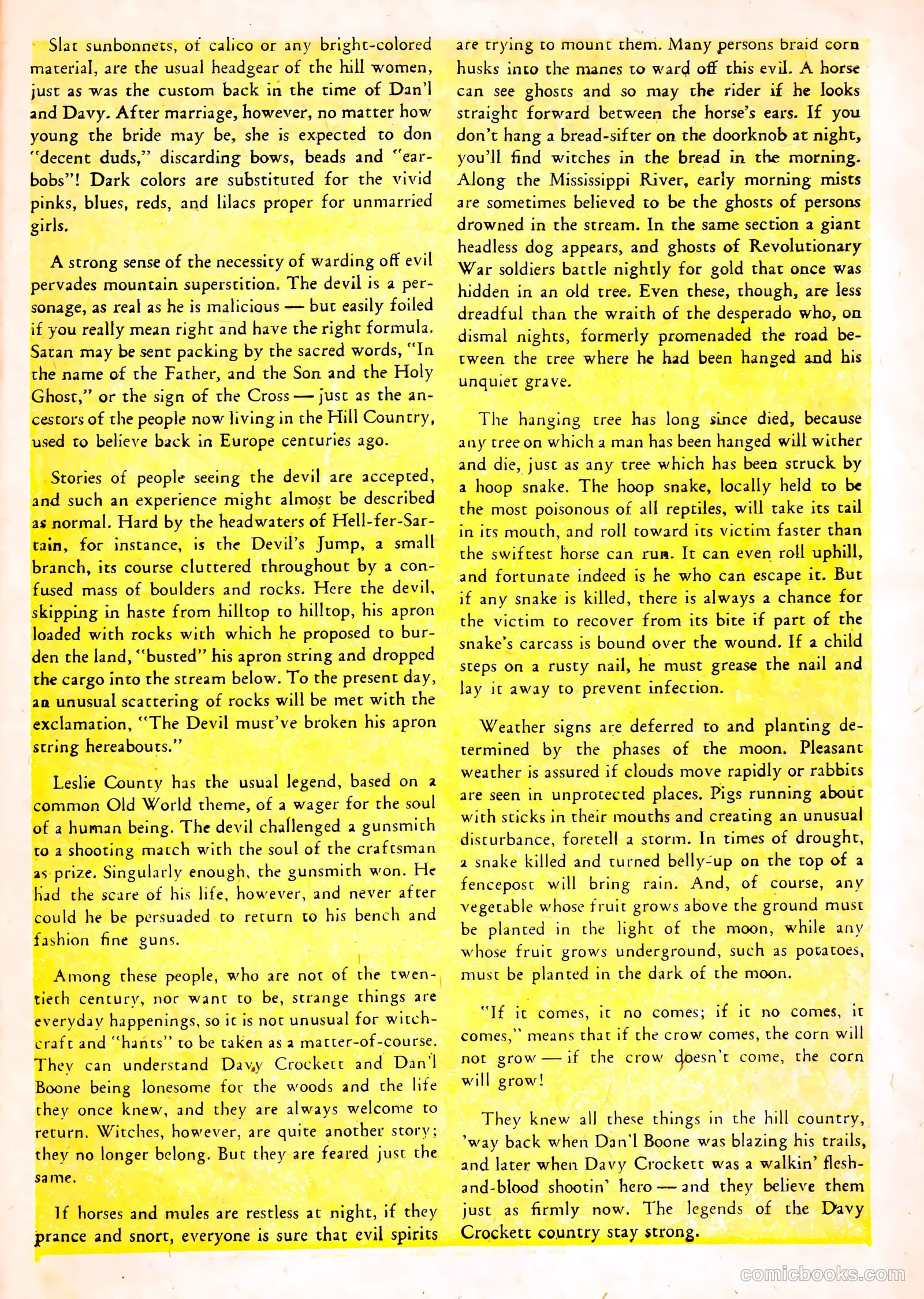 Heroes of the West #1 (1956) — page 27 of 36