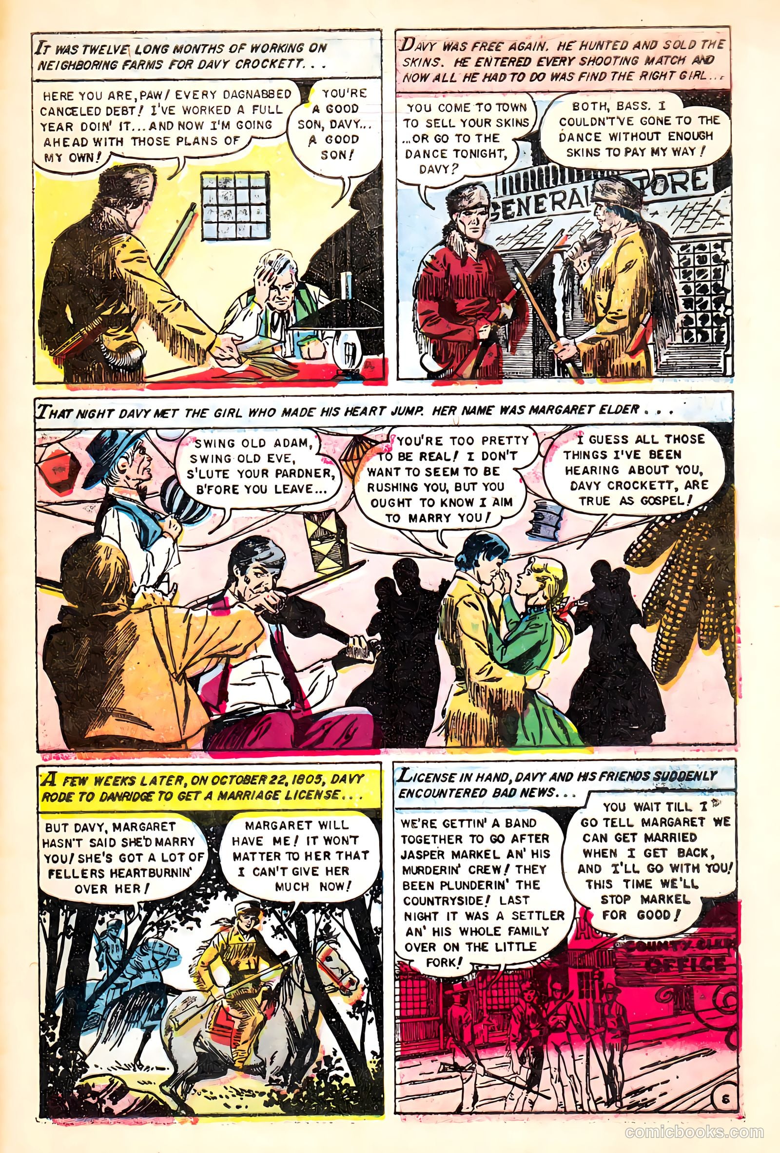 Heroes of the West #1 (1956) — page 33 of 36
